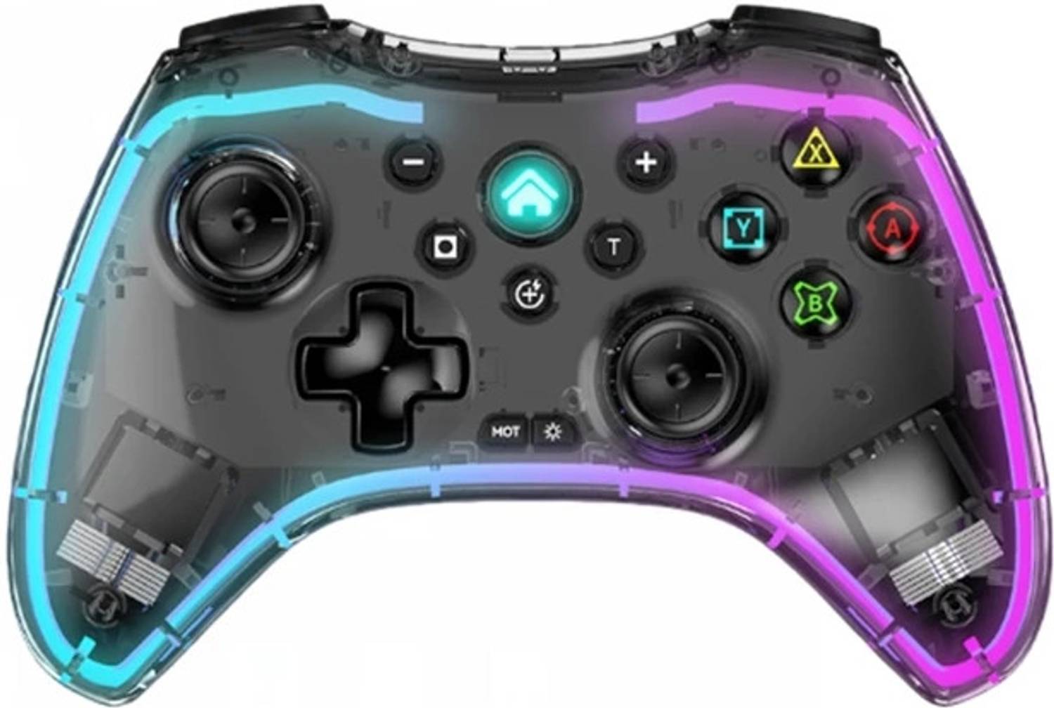 Lantech Wireless RGB & Vibrator Gaming Bluetooth Controller