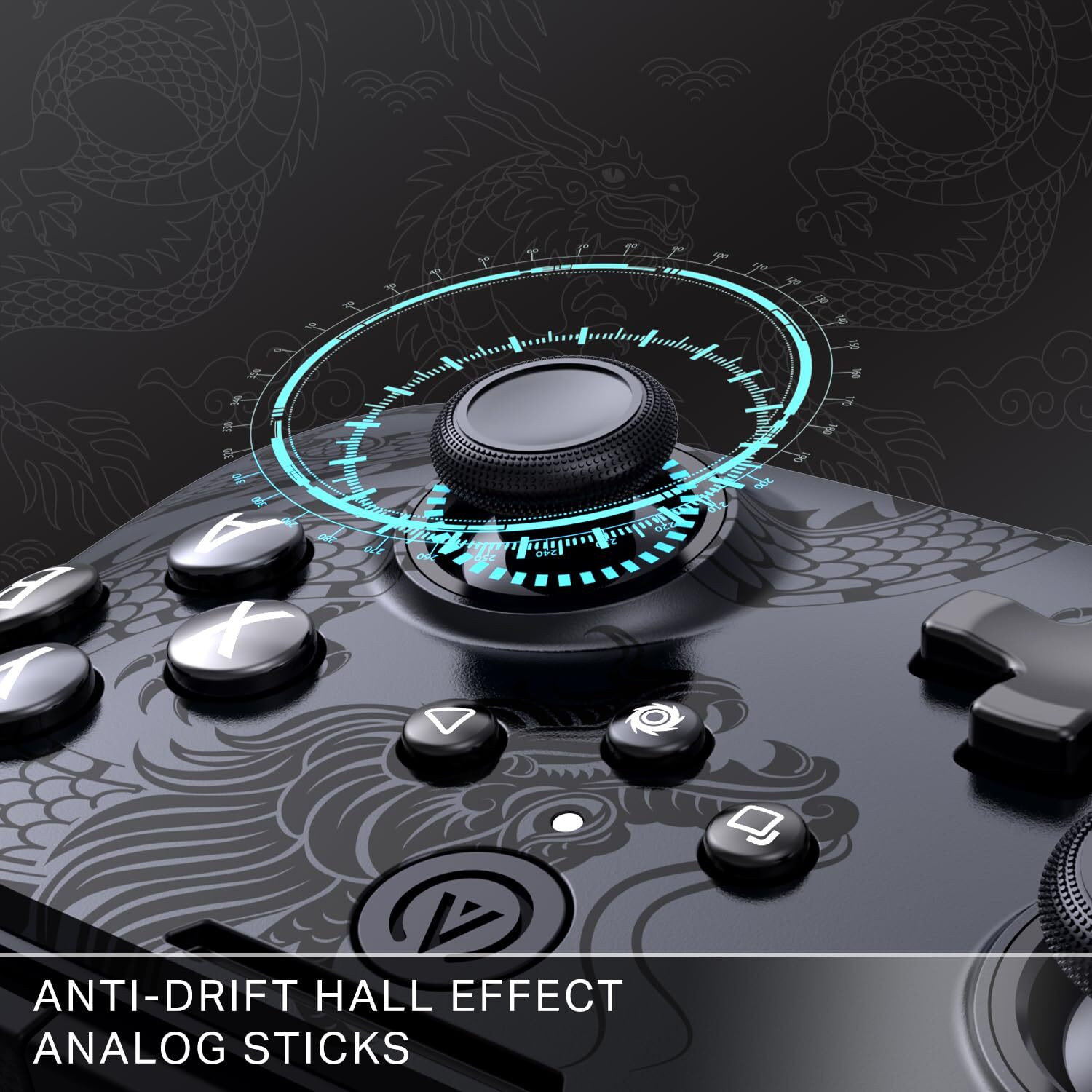 Image of PowerA Battle Dragon Wireless Controller for PC and Cloud Gaming Gamepad