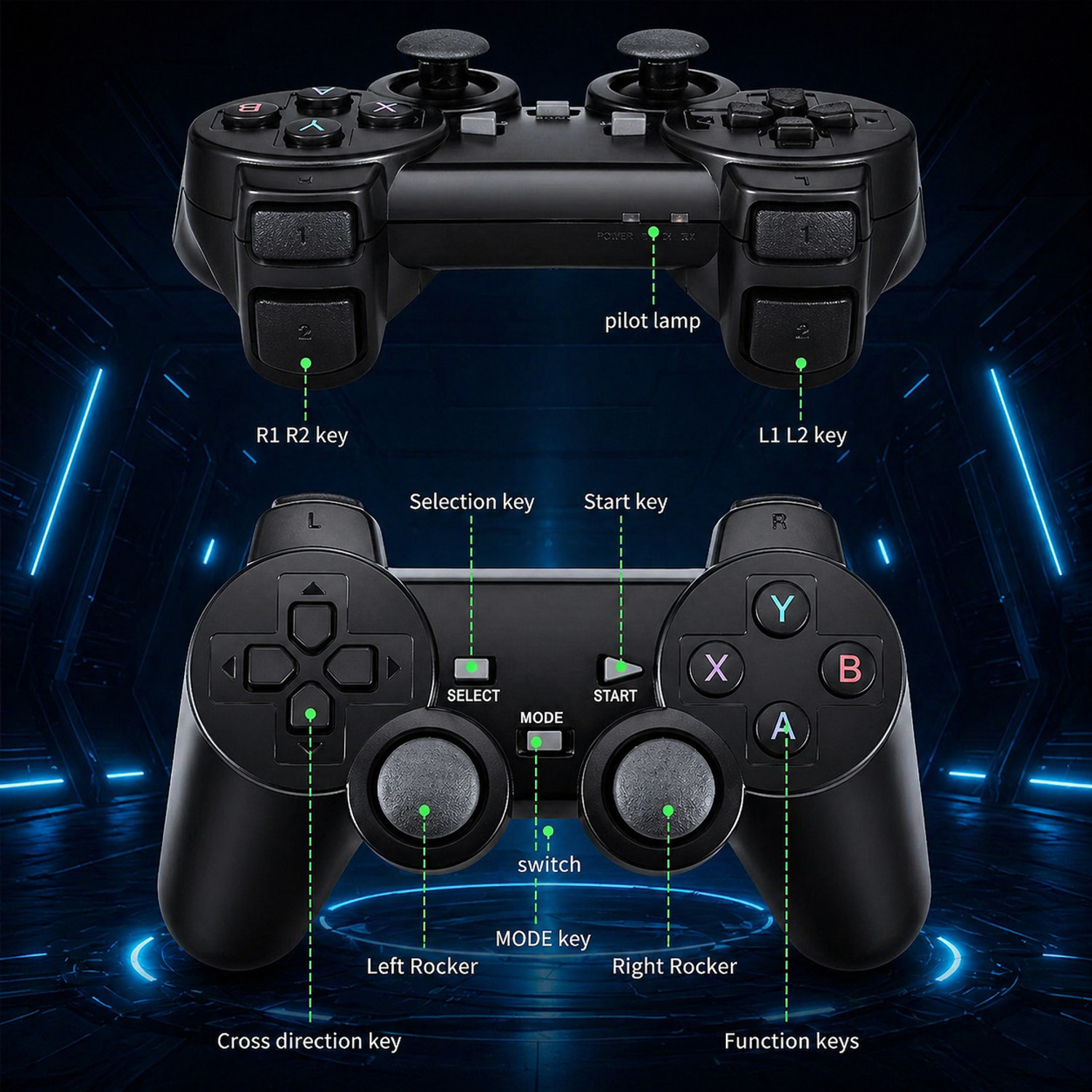 Image of Divarostore 4K-GAMESTICK USB Gamepad