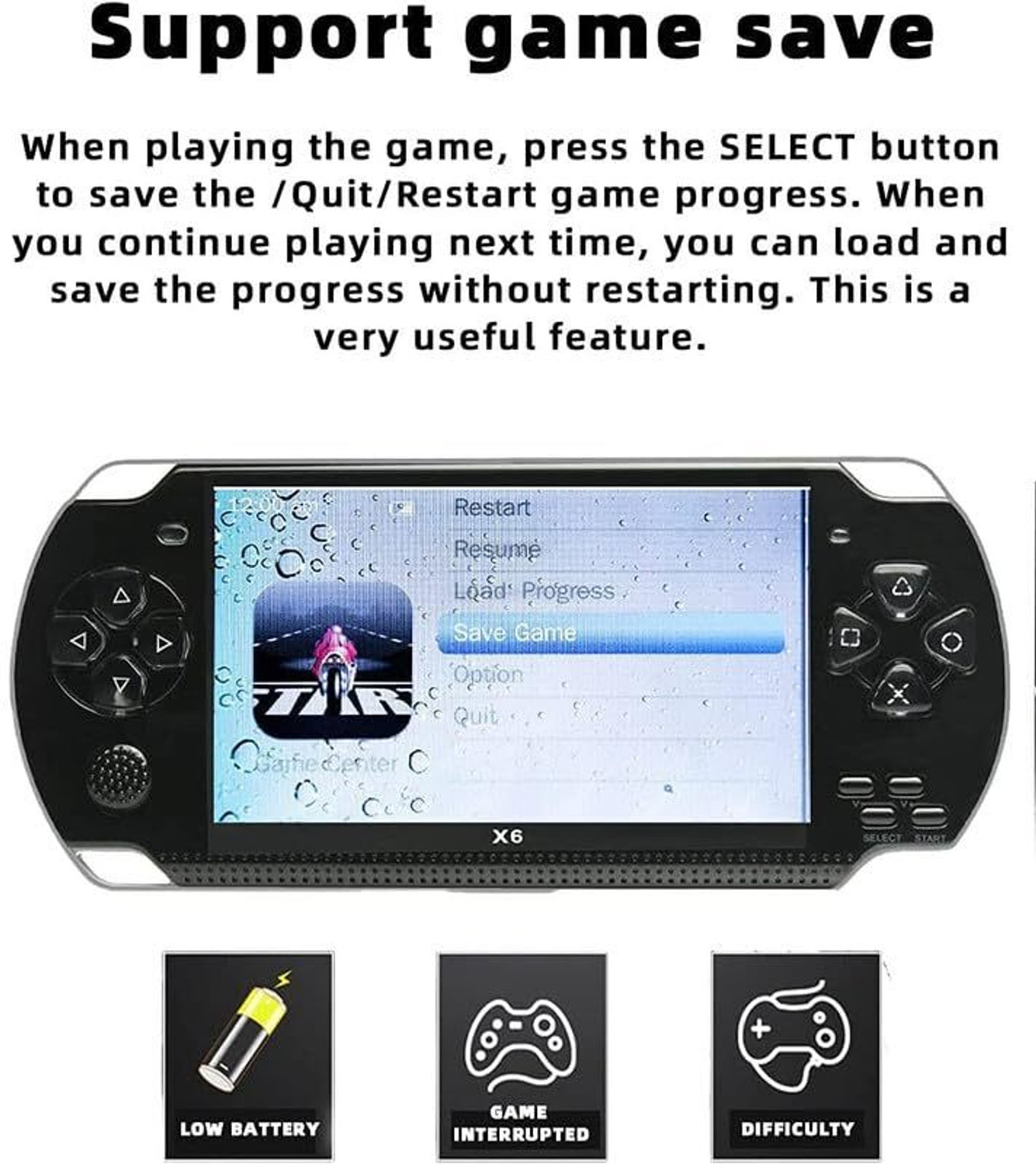 Image of Lipzie C445.X6.Video.Game+35AID17.G620.game.boy USB Gamepad