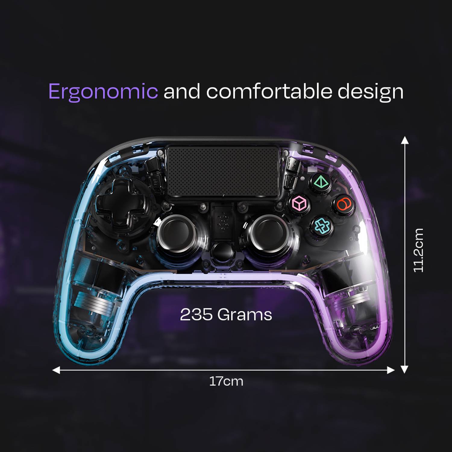 Kreo Mirage Wireless RGB Gaming Controller - Image 2