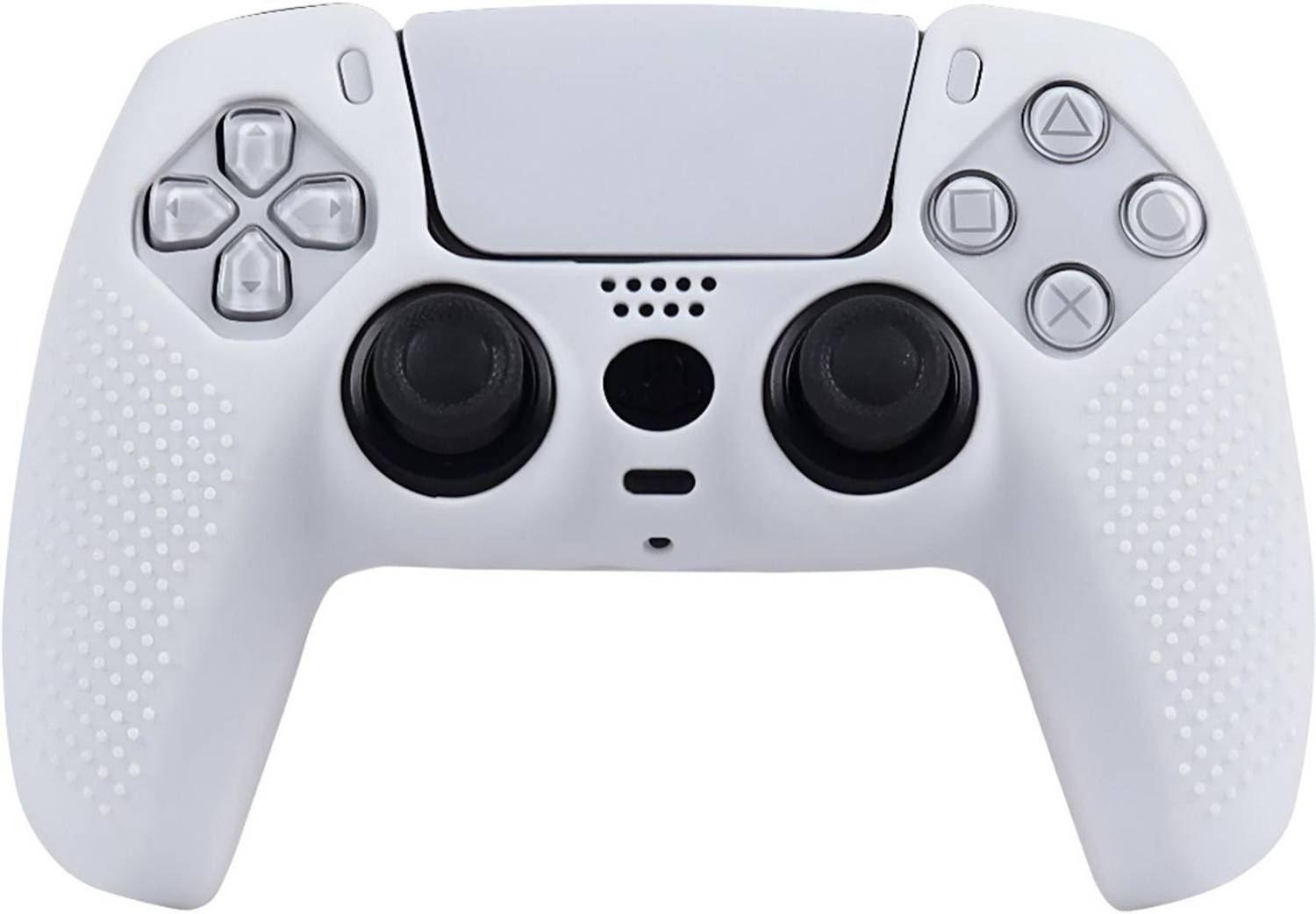 HICLE Silicone Protective Cover for PS5 Controller, Anti-Slip Dotted Grip Sleeve Gamepad