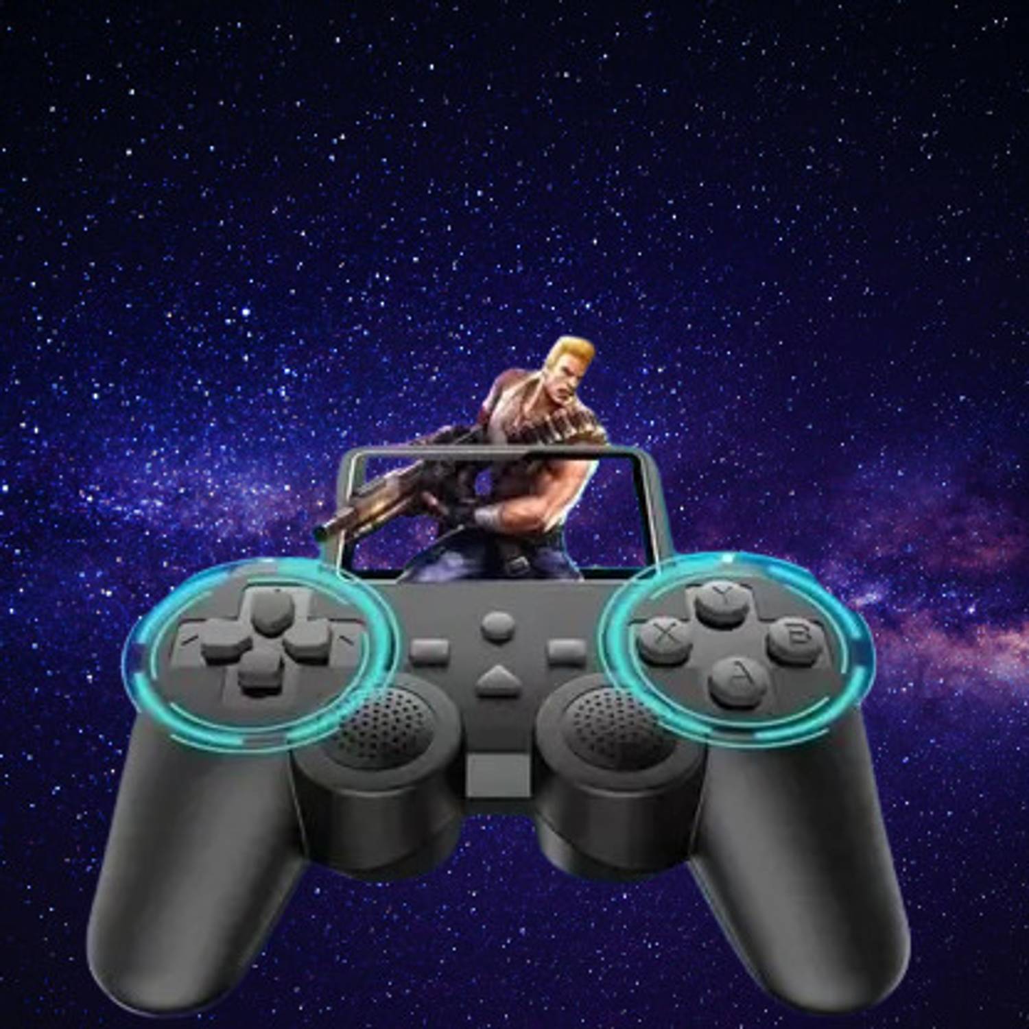 BROTTON BTN DIGITAL GAMEPAD BLACK U21 USB Gamepad