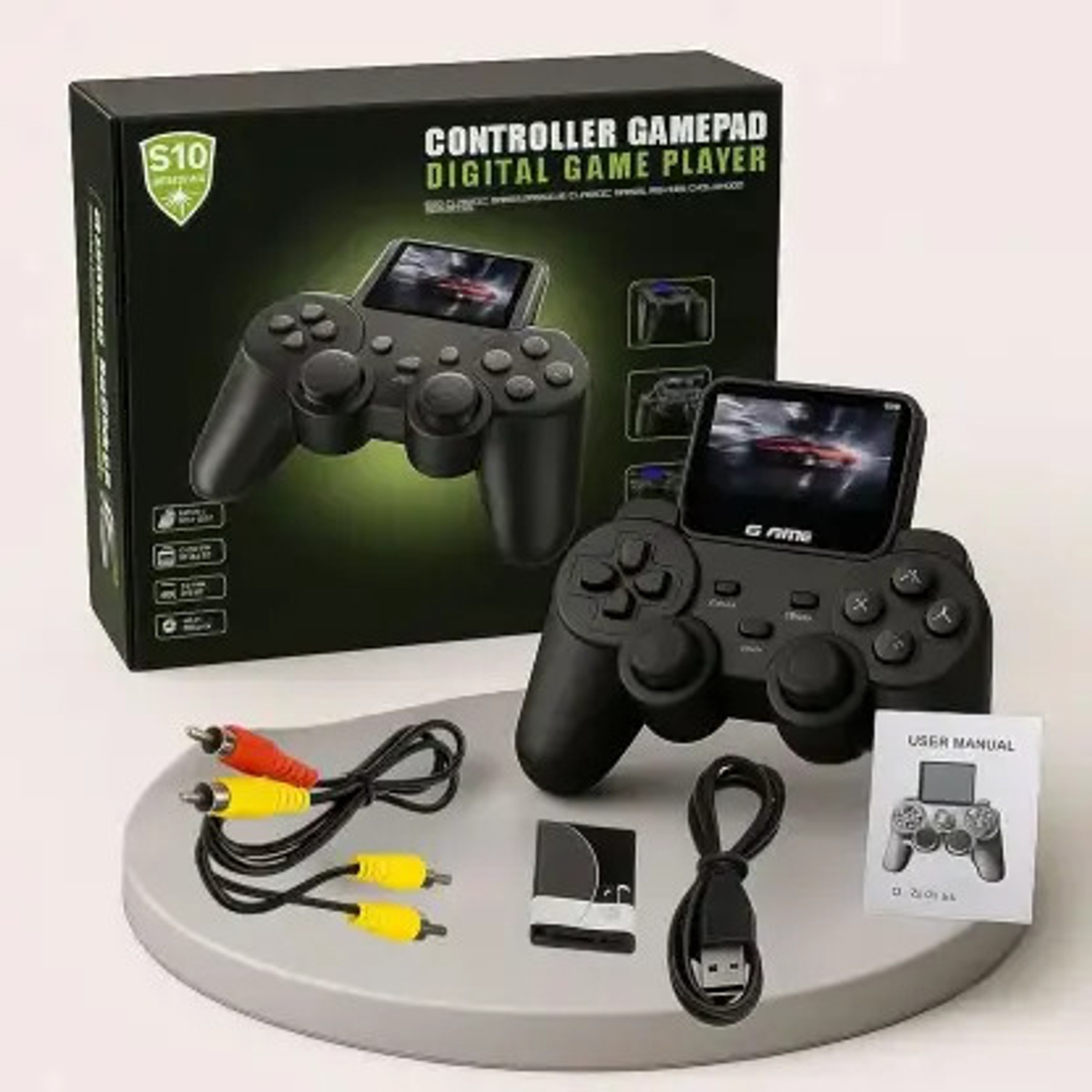 Image of BROTTON BTN DIGITAL GAMEPAD BLACK W23 USB Gamepad