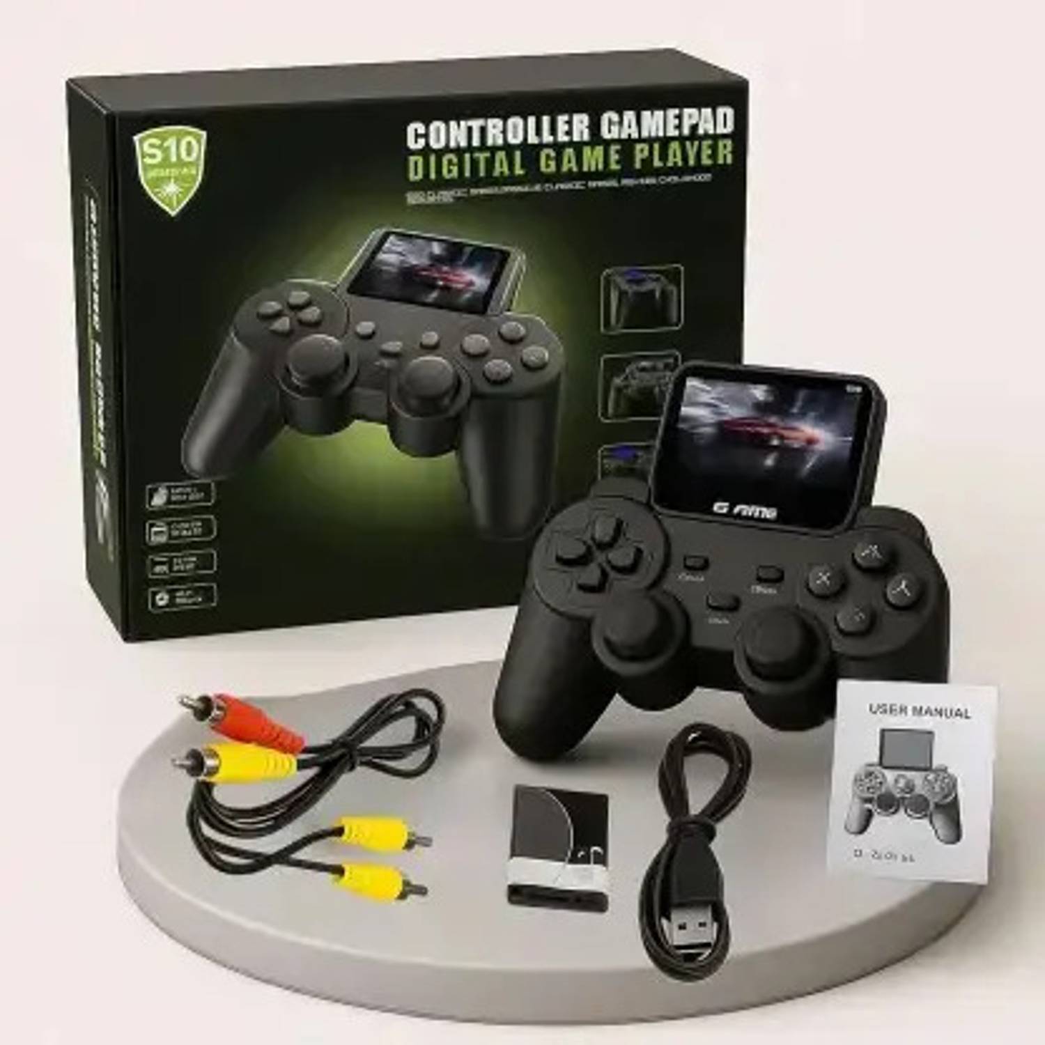BROTTON BTN DIGITAL GAMEPAD BLACK A01 USB Gamepad