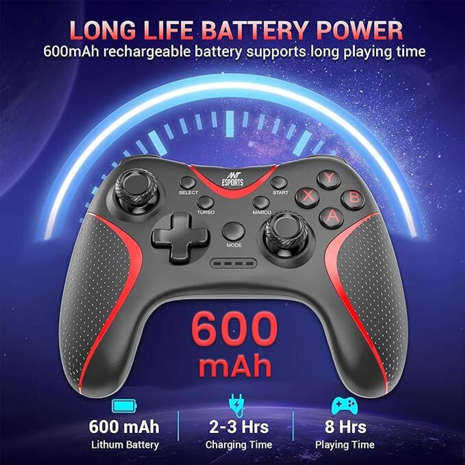 Ant Esports GPL300 Black Gamepad