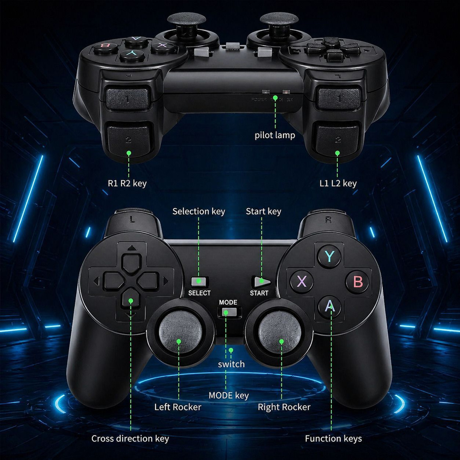 Image of Divaro 4K-GAMESTICK USB Gamepad
