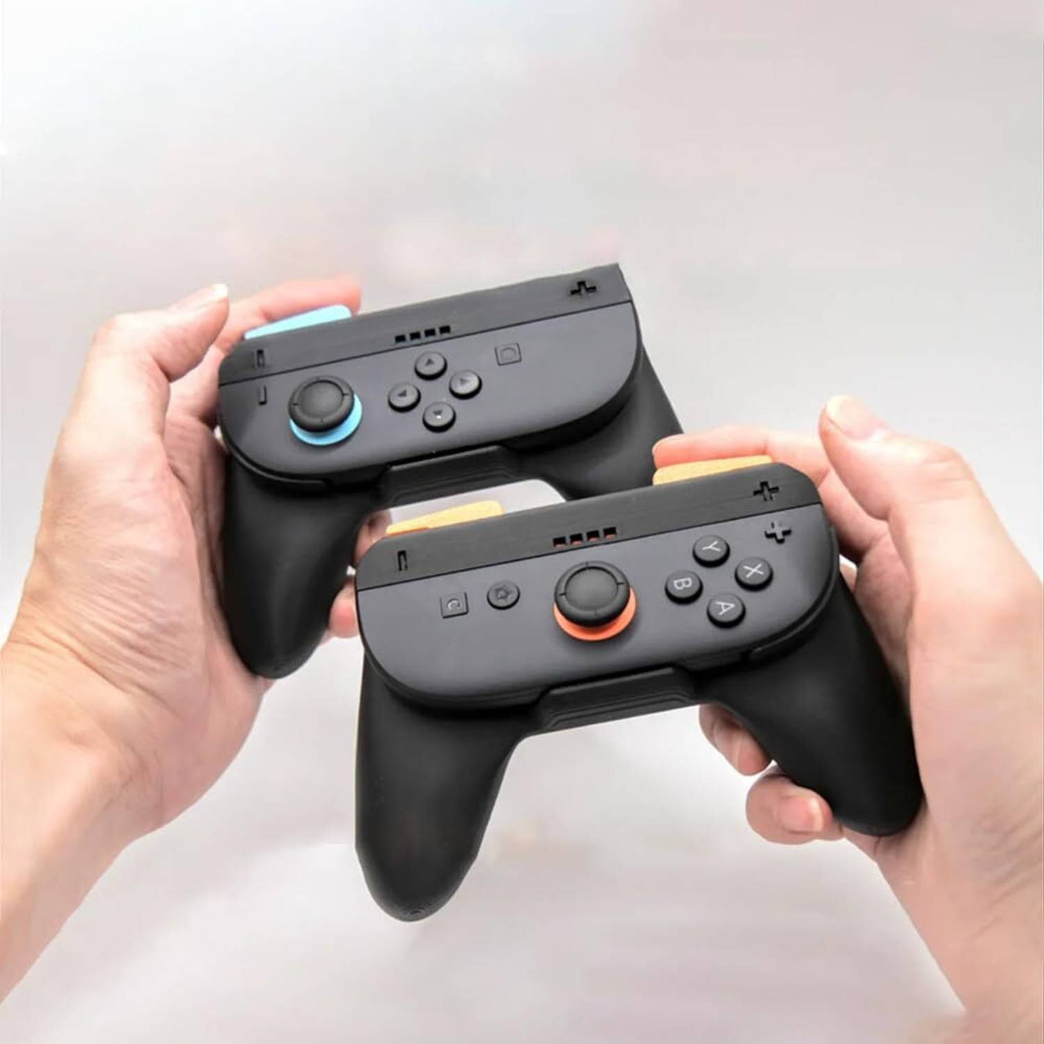 Action Pro Ergonomic Controller Grip Handle Compatible with Switch 2 Joy-Con 2 Controllers Gamepad