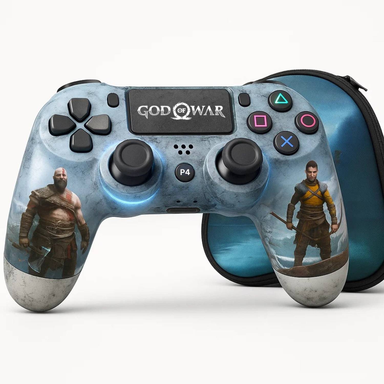 Maizic Smarthome Funetic God Of War Themed Bluetooth Wireless P4 Gaming Controller Gamepad