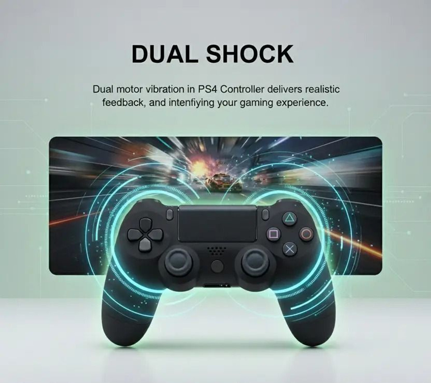 Image of Elite Gaming Hub Playstation Dualshock 4 Joystick Wireless for PS4 Gamepad Motion Controller Bluetooth Gamepad
