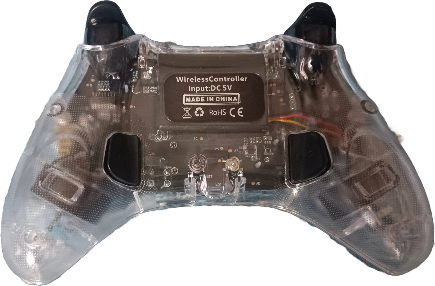 Image of Lantech Wireless RGB & Vibrator Gaming Bluetooth Controller Gamepad with Mobile Holder Bluetooth Gamepad