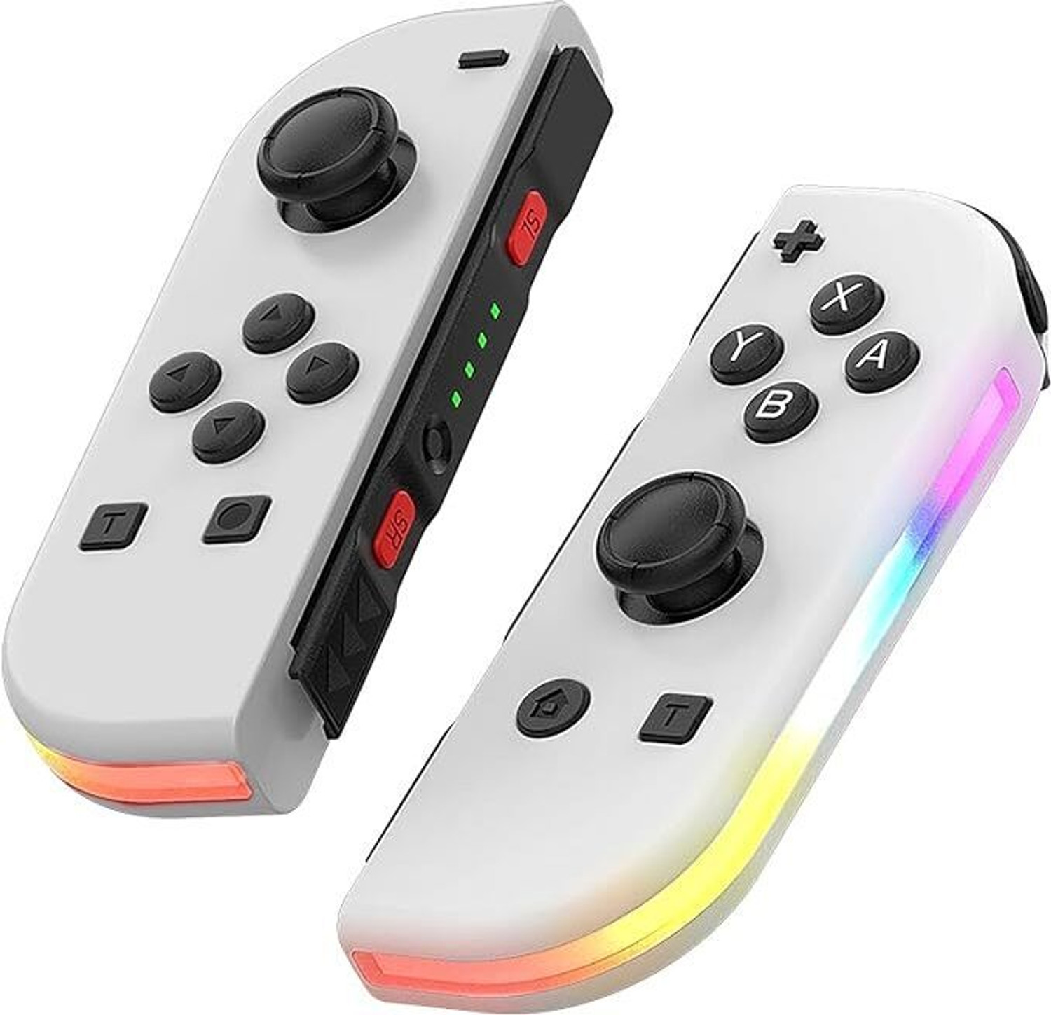 Image of Tobo RGB LED Joy Con Controller for Nitendo Switch Compatible with Switch TD-1282GA Bluetooth Gamepad
