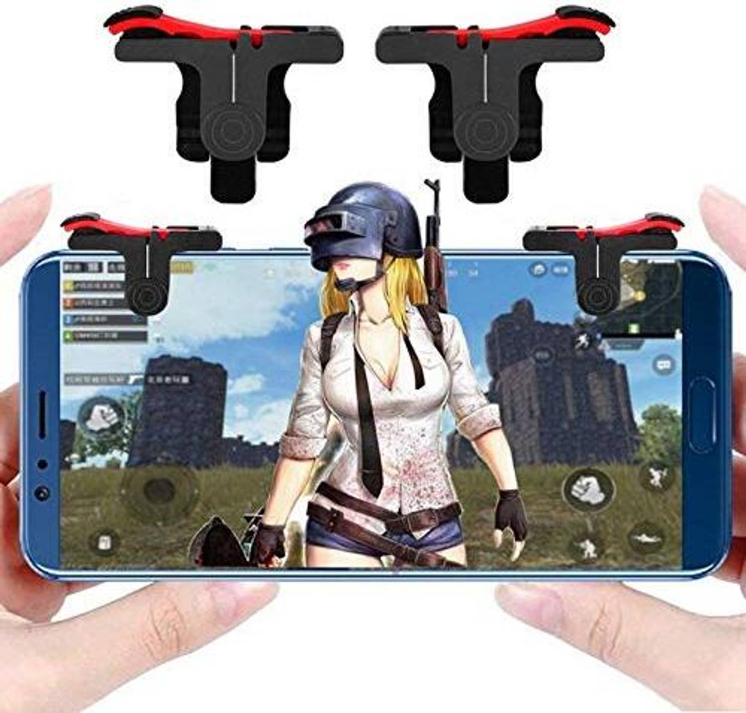 Worricow Trigger Shooter Sensitive Shot & Aim Buttons L1R1 Gaming Accessory Kit Gamepad