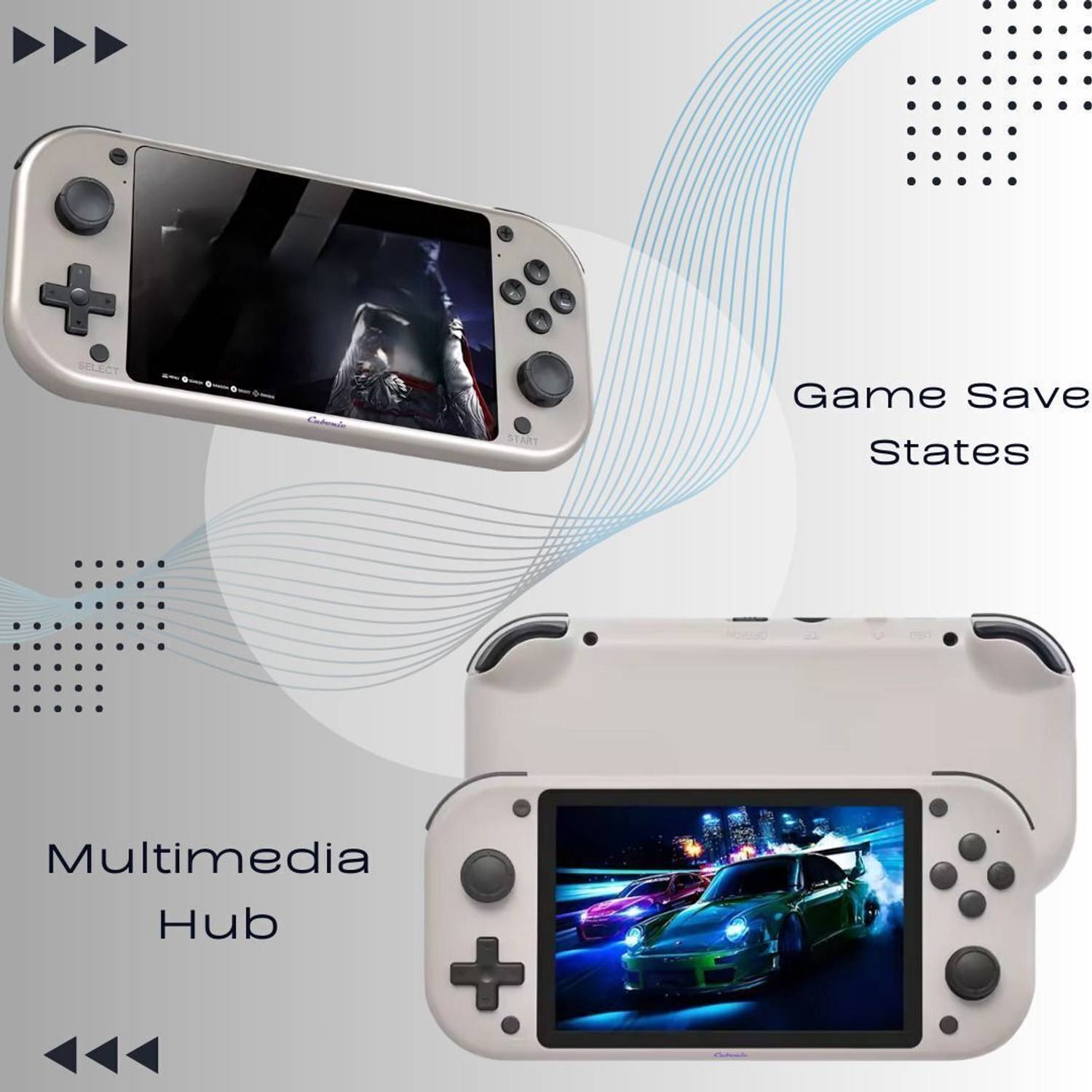 Cubonic MI7 Game Console 4.3" Dual Joystick - Image 4