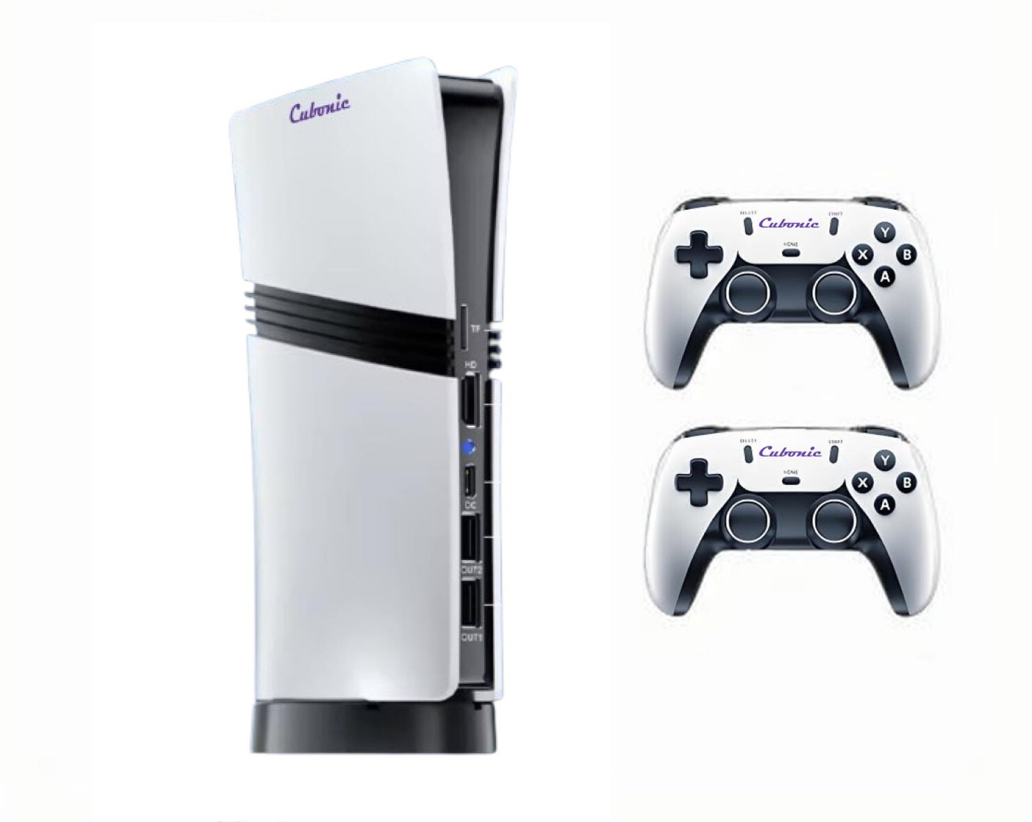 Image of Cubonic Neva GS5 Pro 4K| 50+ Emulators| HDMI Plug & Play| Dual Wireless Controller USB Gamepad
