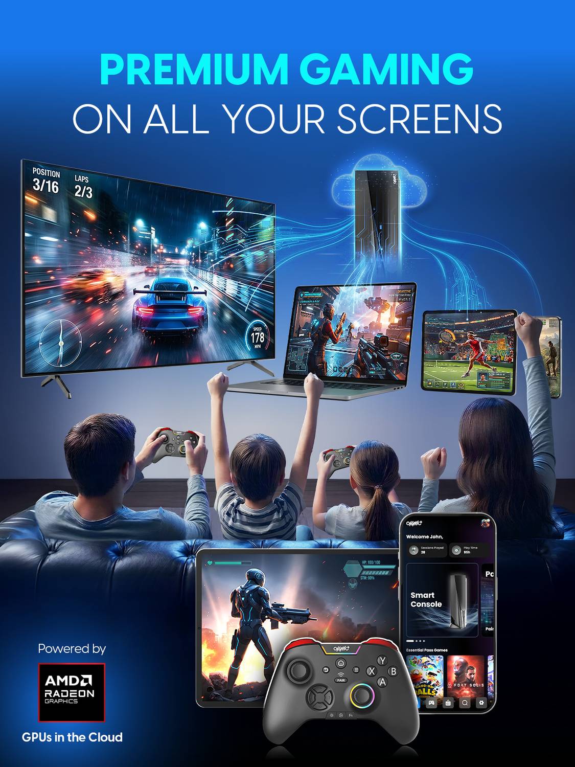 ONMO+ Core Edition Bluetooth Smart Console with Pro Controller - Image 2