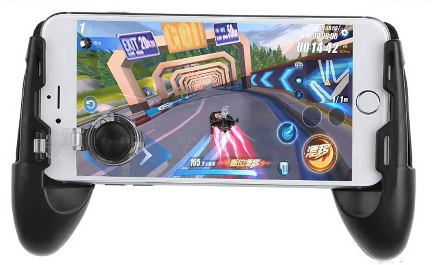 DRUMSTONE Ergonomic Mobile Gaming Gamepad Compatibility for Gamers - 15 Years Warranty Gamepad