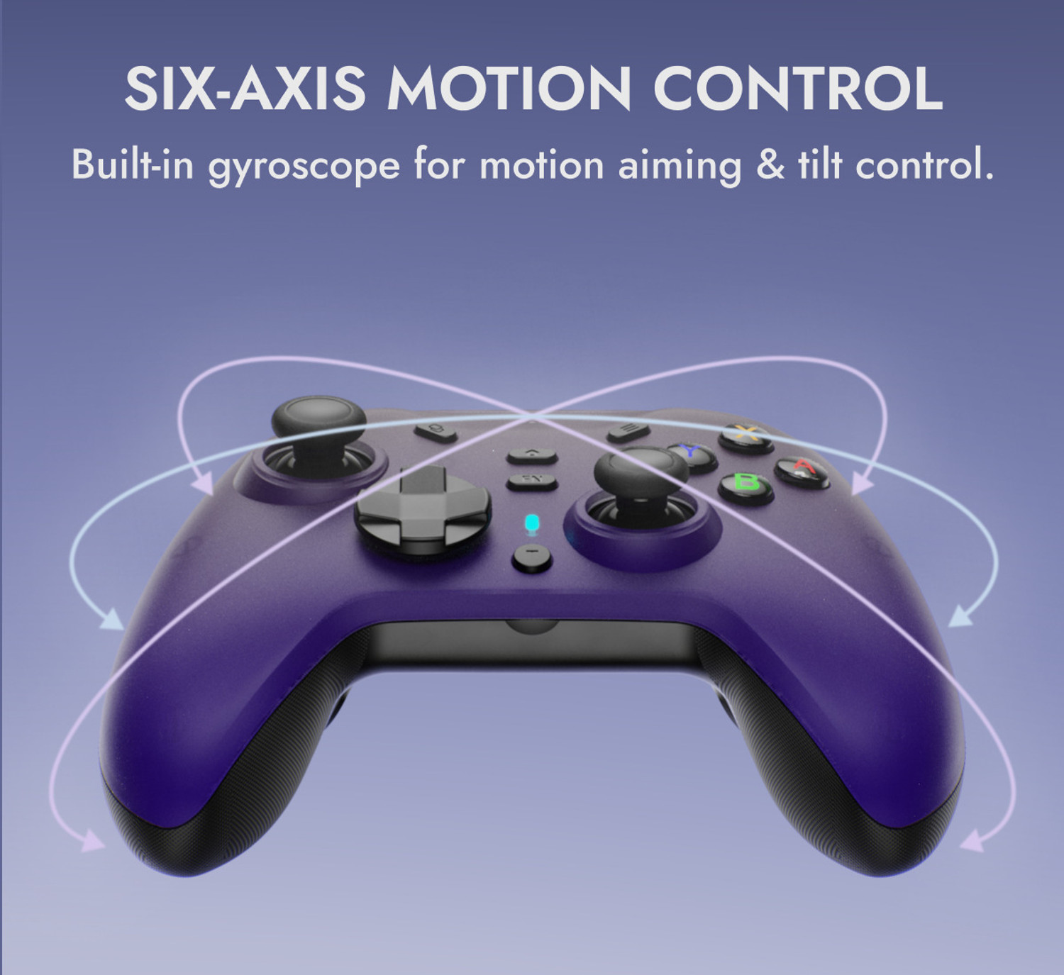 Image of Kreo Surge Ultra Wireless Gaming Controller 1K Polling Rate, Gyroscope Wi-fi Gamepad