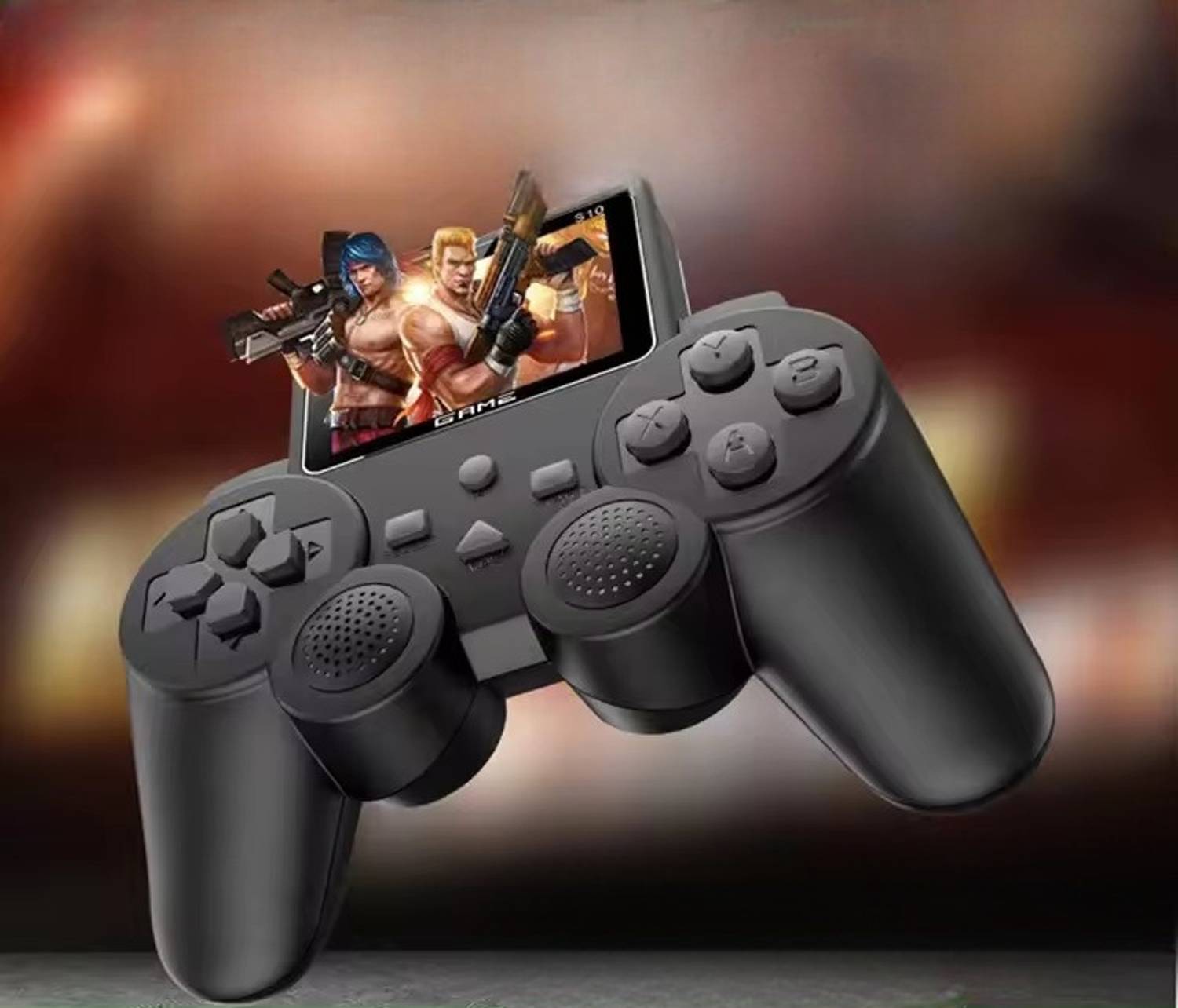 Rhonnium Retro Gaming Console, Suitable Age 7 to 15 Years Gamepad