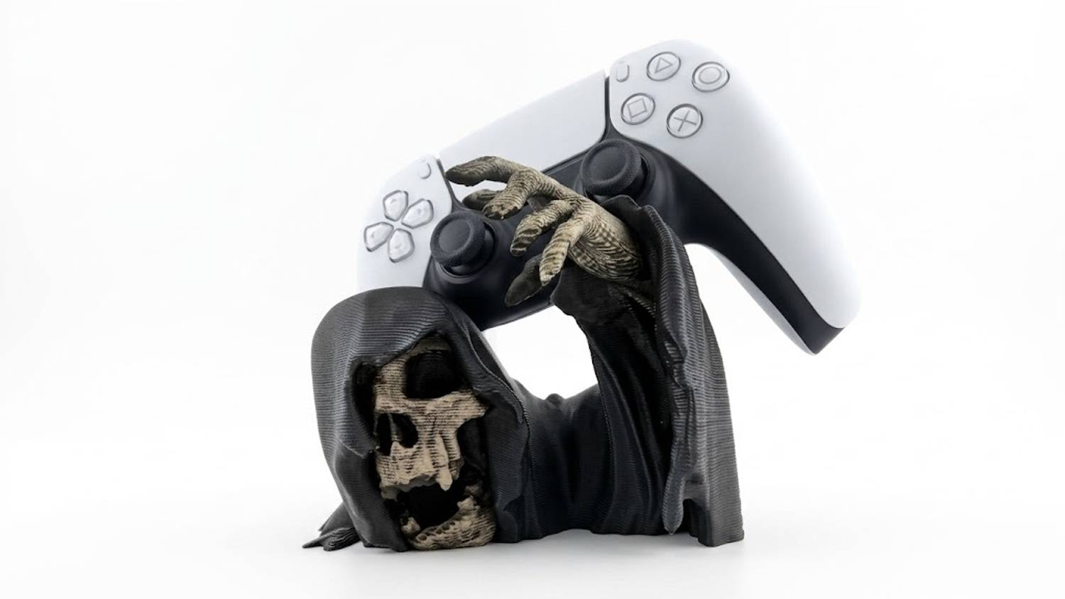 Manifestation Ghost Skull PS5 Stand Bluetooth, USB, Wi-fi Gamepad