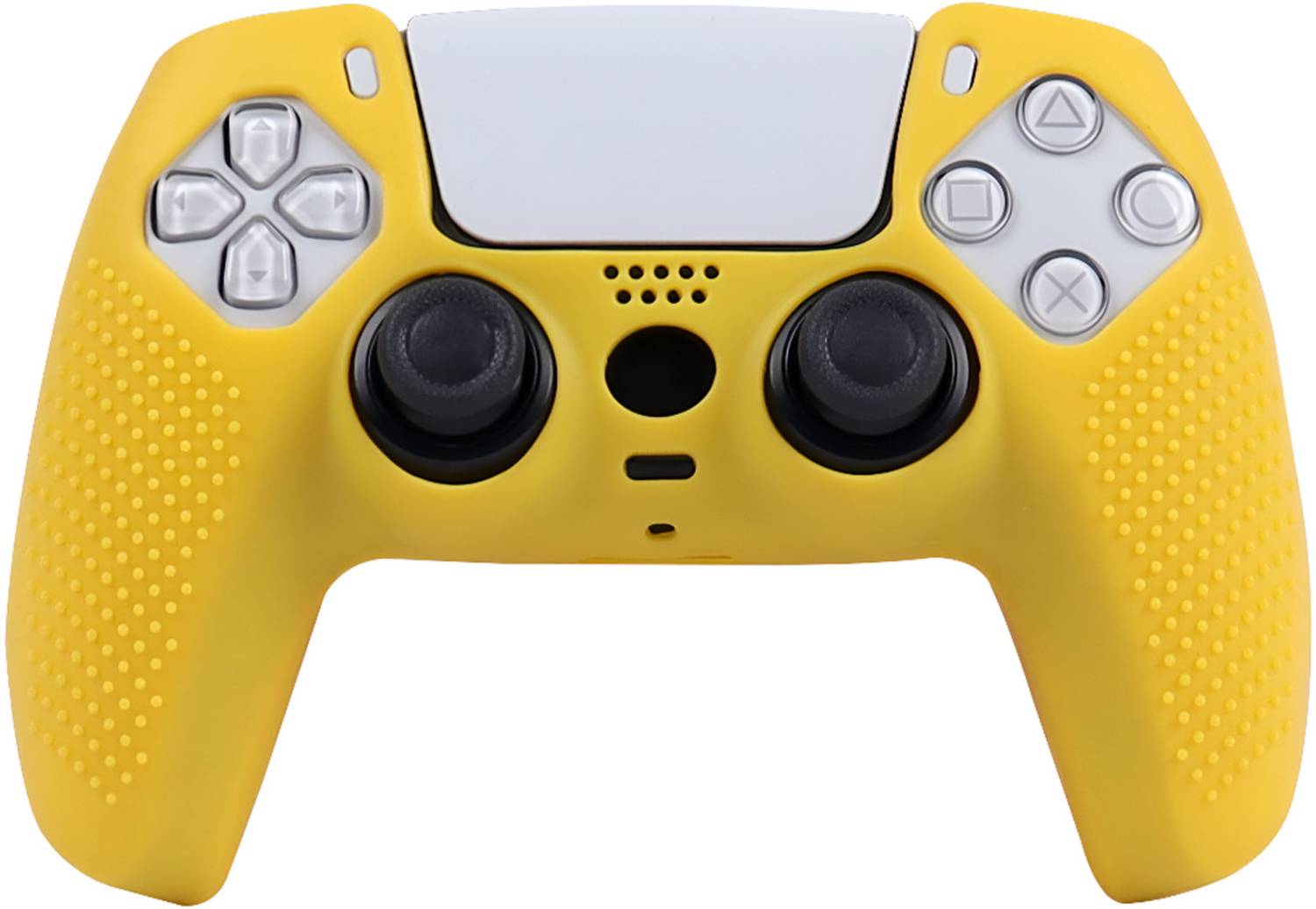 HICLE Silicone Protective Cover for PS5 Controller Anti Slip Dotted Grip Sleeve Case Gamepad