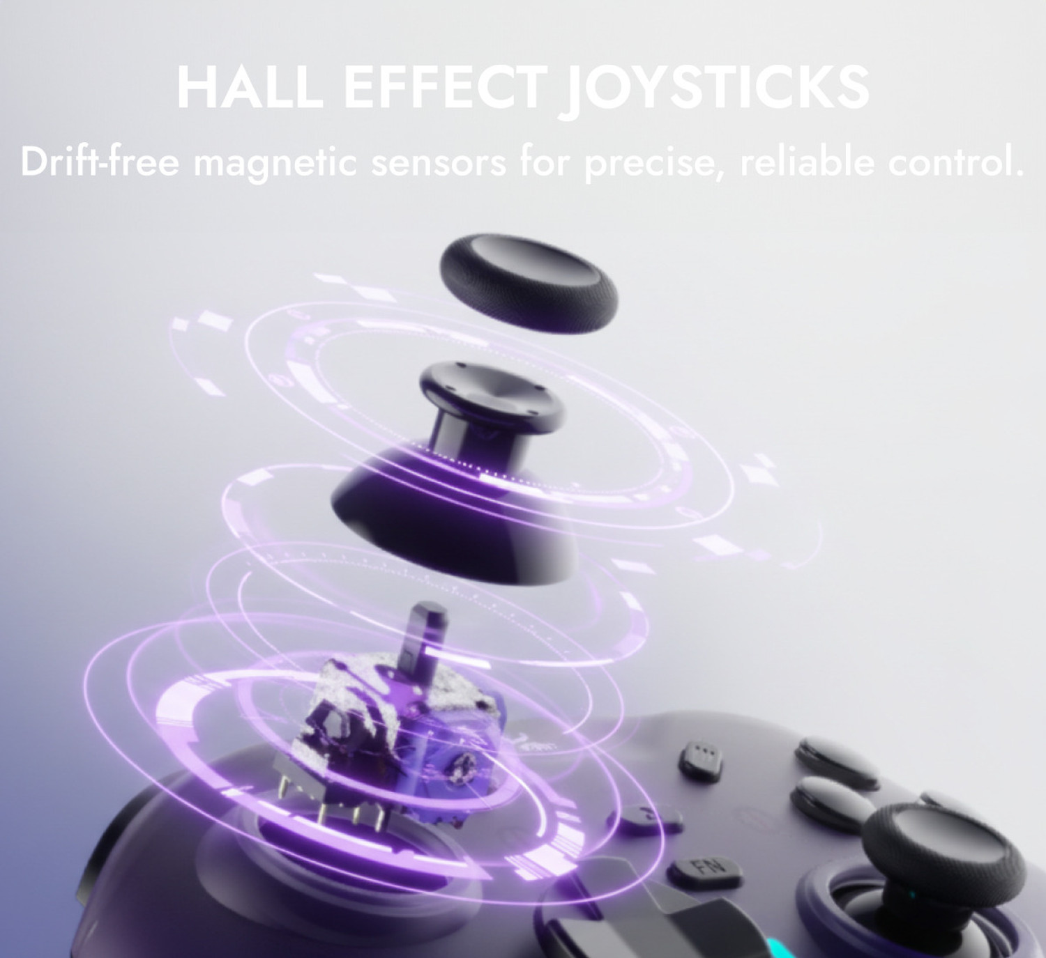 Image of Kreo Surge Ultra Wireless Gaming Controller 1K Polling Rate, Gyroscope Wi-fi Gamepad