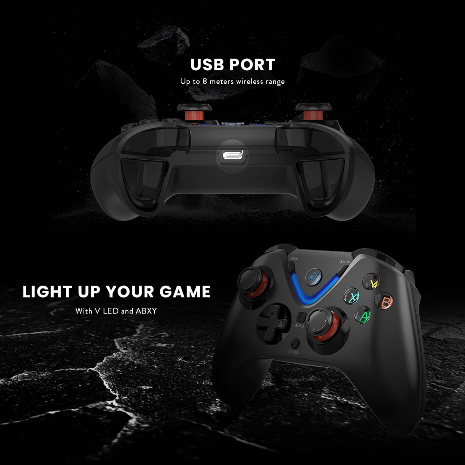Cosmic Byte Ares Wi-Fi Gamepad Black - Image 4