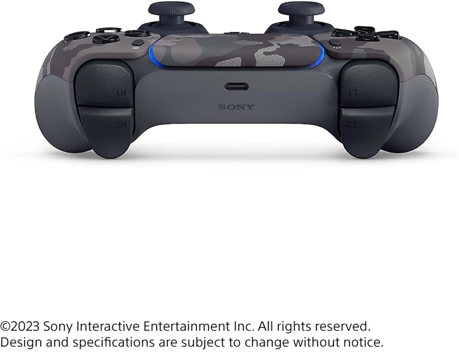 Image of Playstation PS5 Dualsense Controller Grey Camo Gamepad