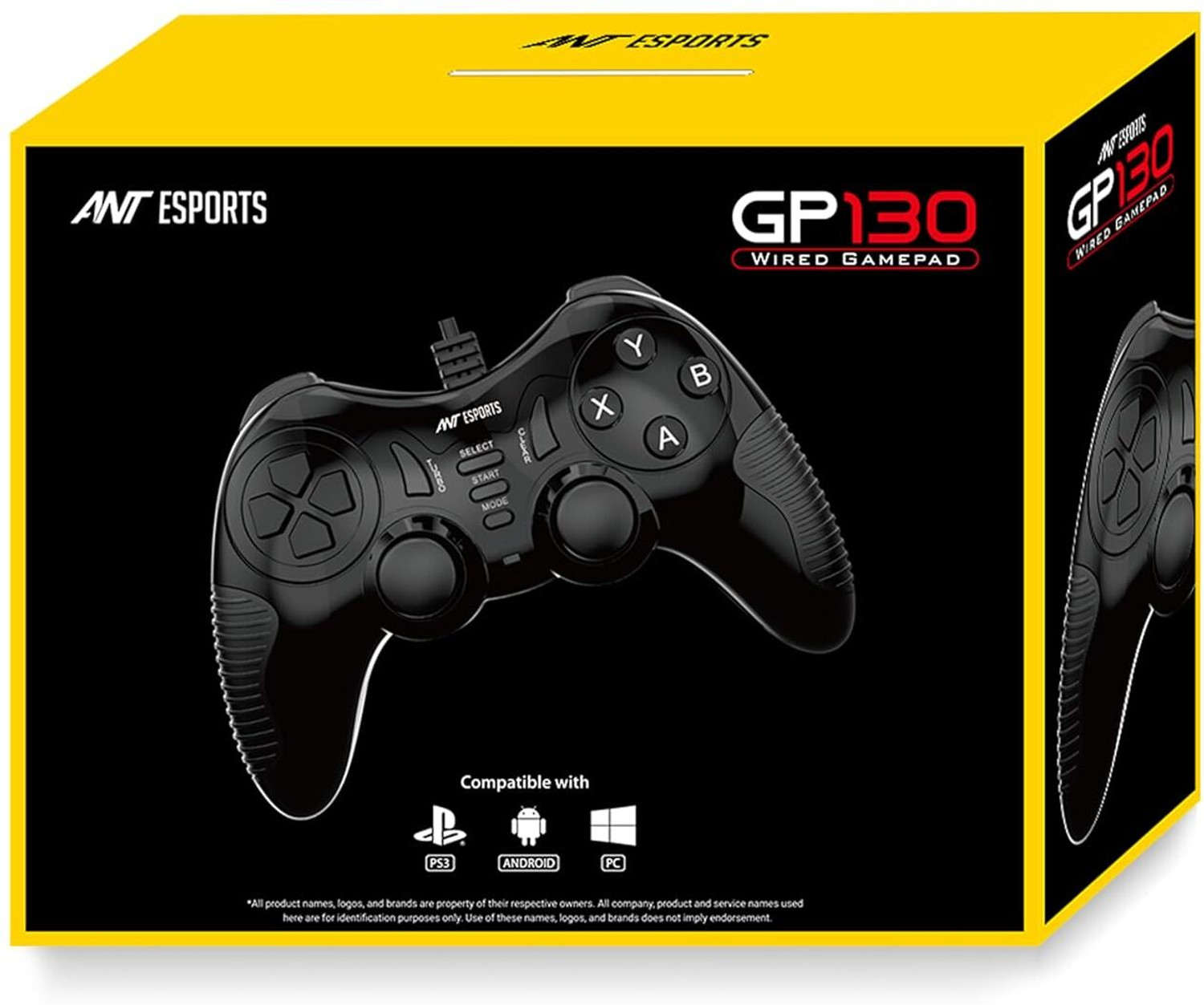 Image of Ant Esports GP130 Wired Plug & Play, Ergonomic Design Gamepad