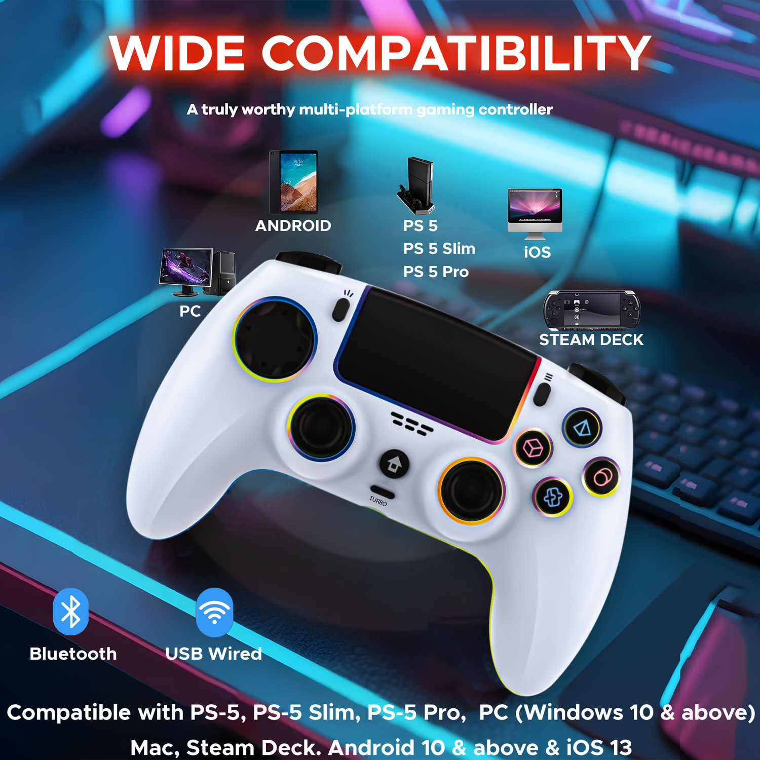 Image of Ant Esports POWERSTRIKE 5 Bluetooth Gamepad