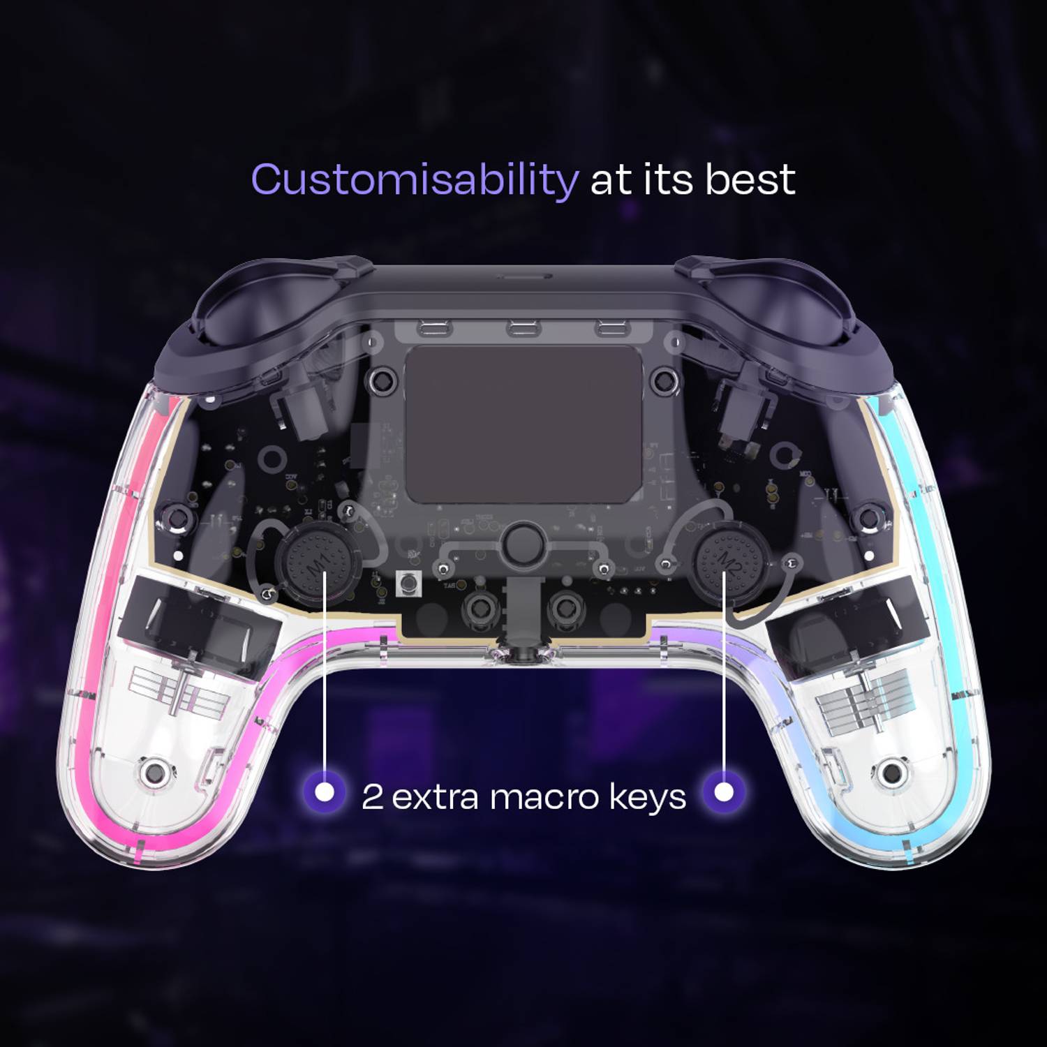 Kreo Mirage Wireless RGB Gaming Controller - Image 5