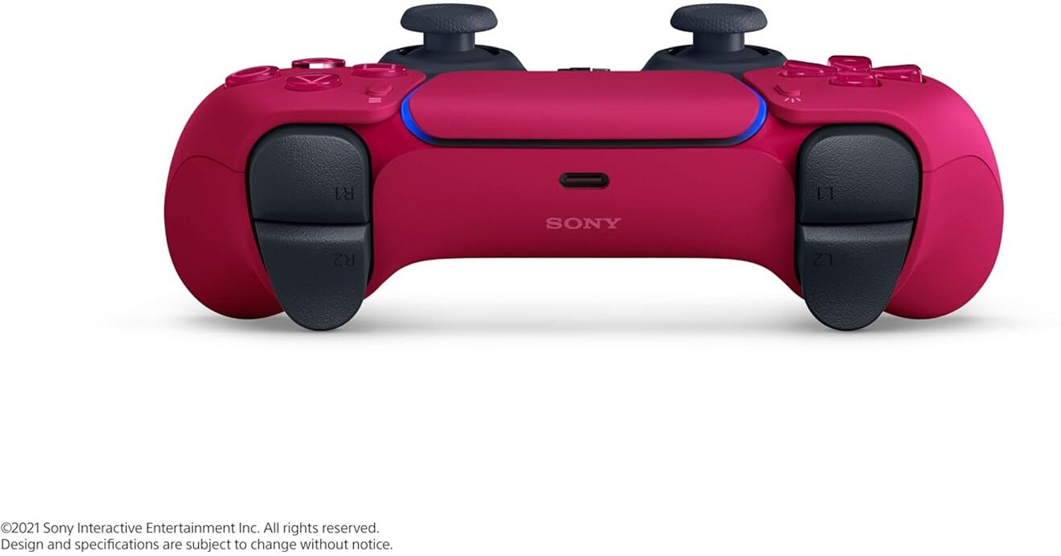 Image of Playstation DualSense Wireless Controller Cosmic Red. Bluetooth Gamepad