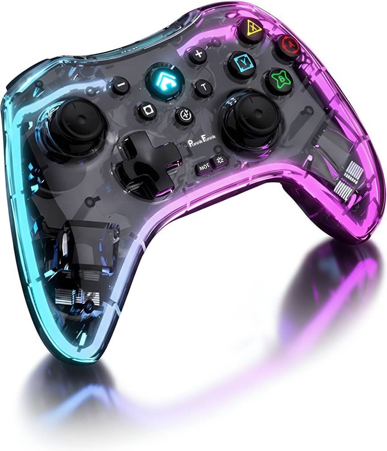 PunnkFunnk BSPS03 | Wireless Gaming Controller | Nintendo Switch | with Turbo & Vibration Bluetooth Gamepad