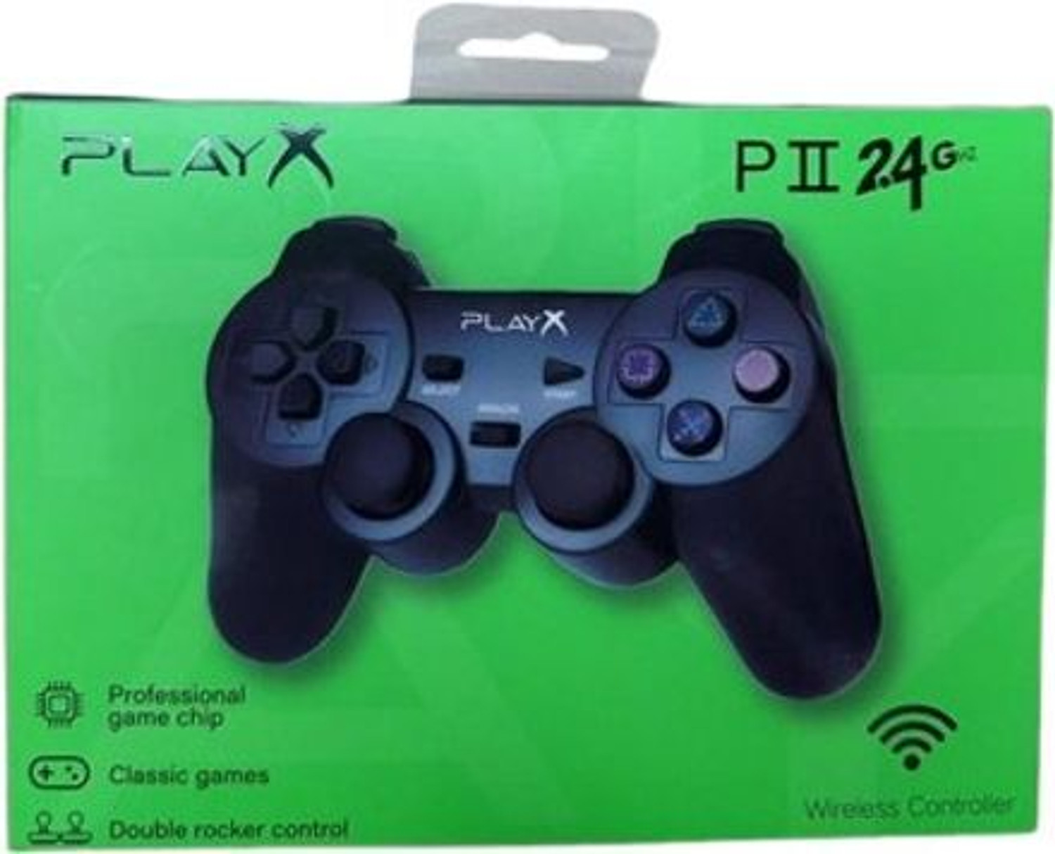 Image of HG WORLD Playstation Dualshock 2 Wireless Joystick 2.4G Double Vibration Gamepad Motion Controller