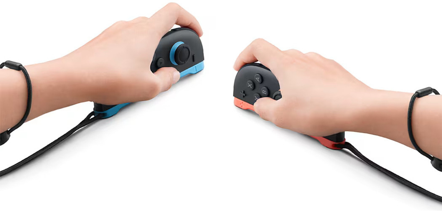 Image of NINTENDO Switch 2 JoyCon Controller Pair Red&Blue|HD Rumble|Magnetic Snap-On Bluetooth Gamepad