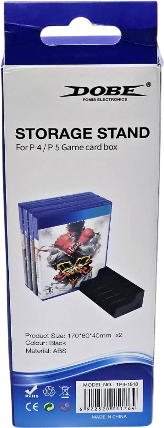 HG WORLD Dobe Storage Stand For Playstation Game Card x2 Pc Anti-Slip Space-Saving Design Gamepad