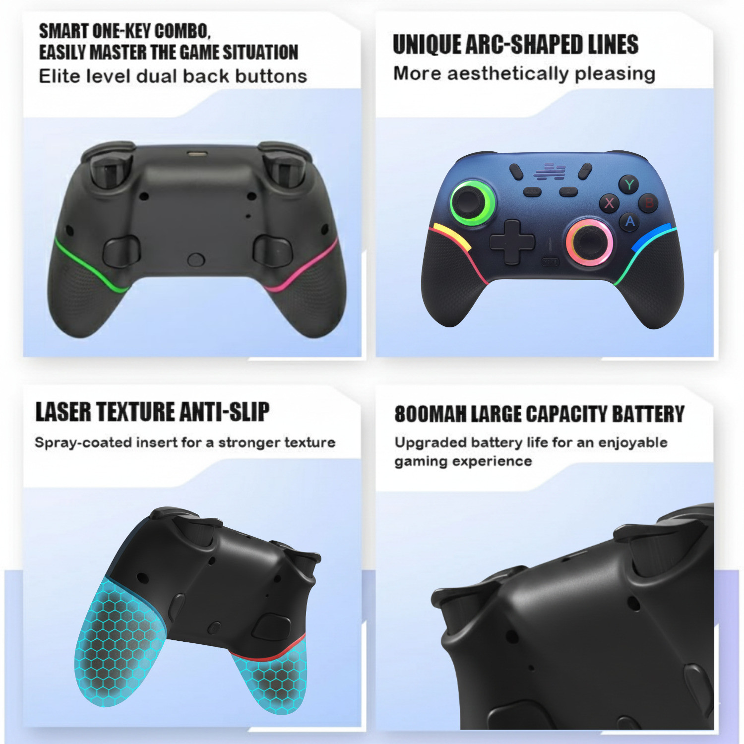 Image of Timkolas A1 Gaming Series Wireless Controller for PC and Cloud Gaming Gamepad 26 Bluetooth Gamepad