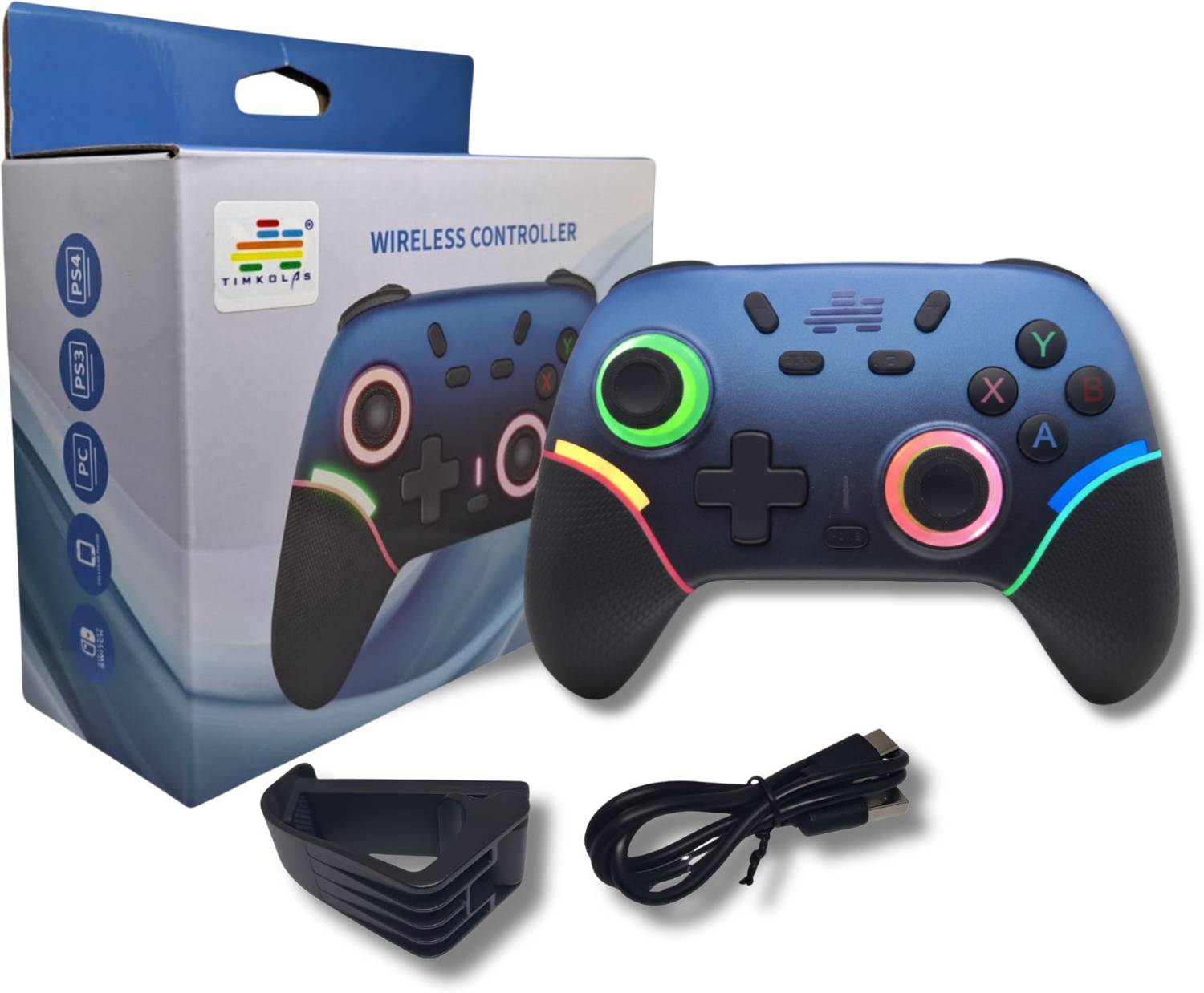 Timkolas A1 Gaming Series Wireless Controller for PC and Cloud Gaming Gamepad_08 Bluetooth Gamepad