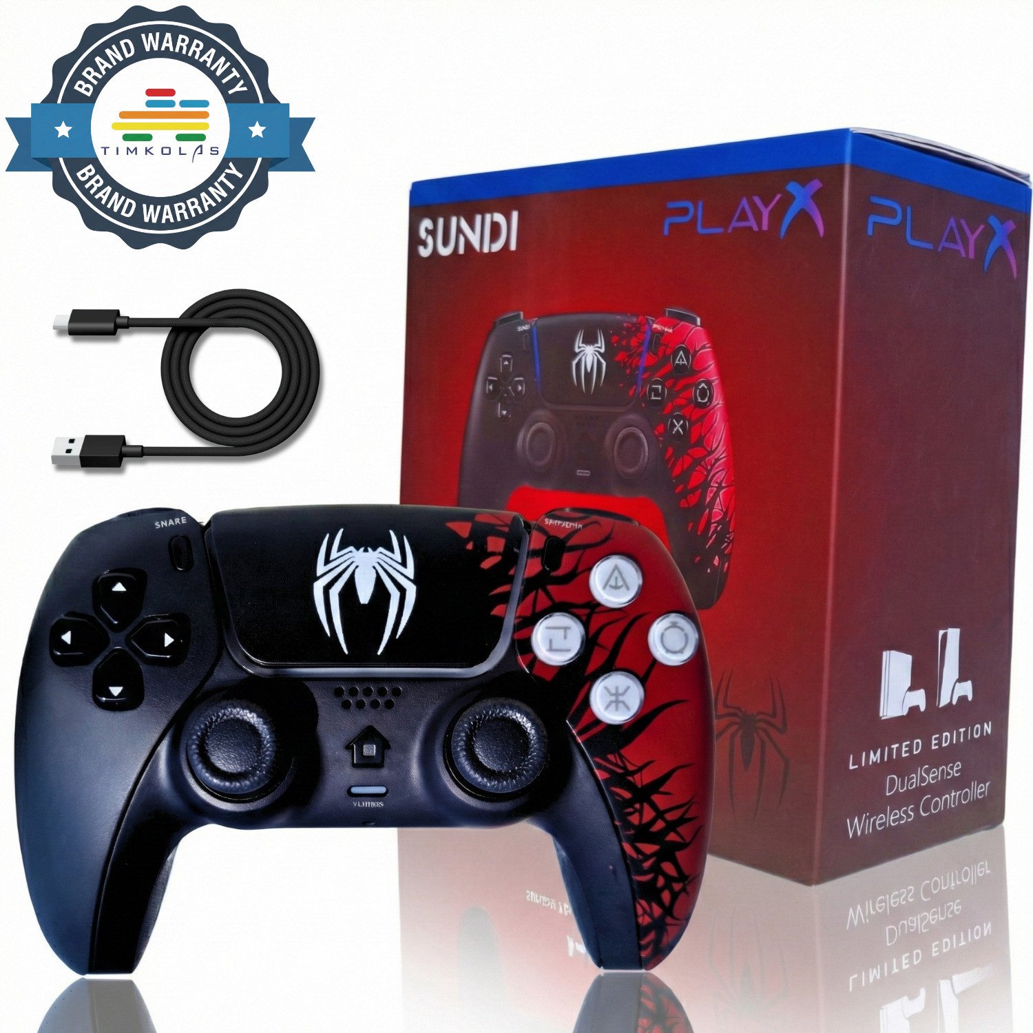Image of Timkolas Compatible PS4 Z1 Wireless Gaming Series Controller PC & Cloud Gaming Support 03 Bluetooth Gamepad