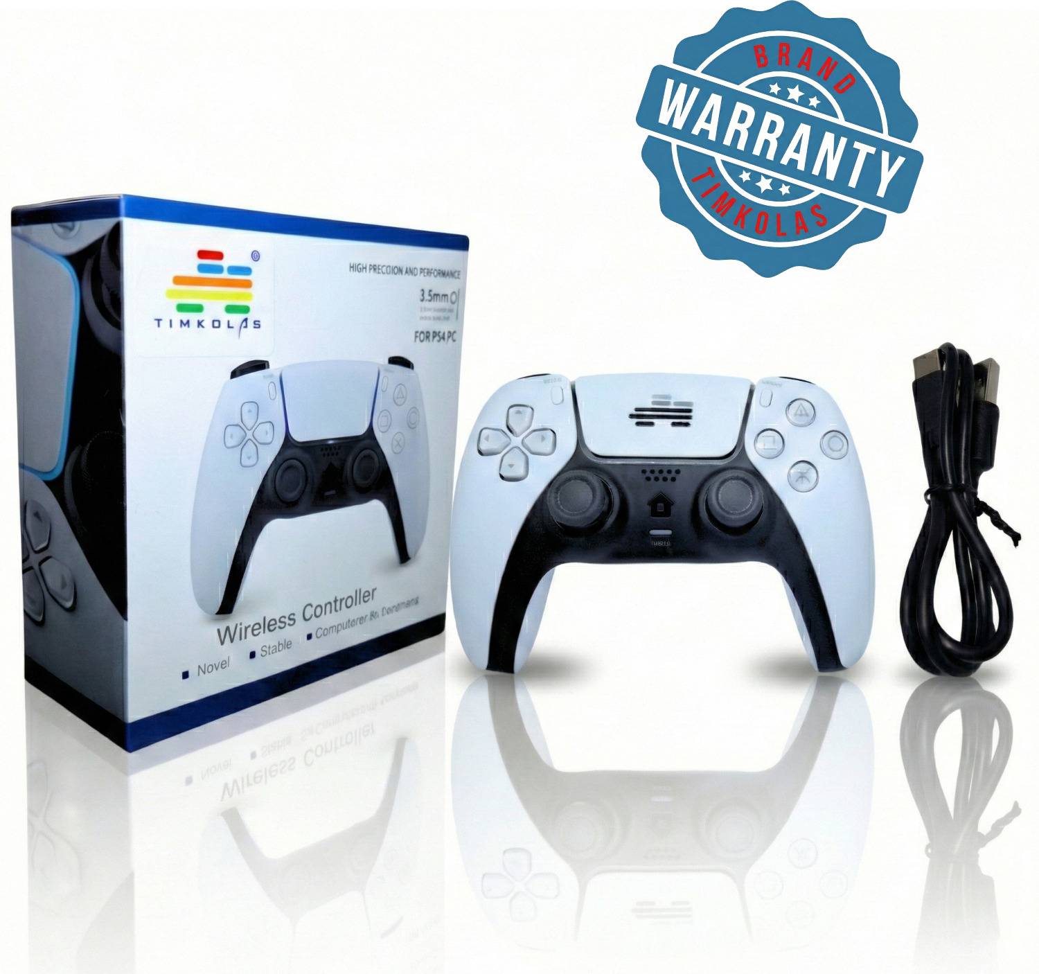 Timkolas Compatible PS4 Z1 Gaming Series Wireless Controller PC & Cloud Gaming Support_08 Bluetooth Gamepad