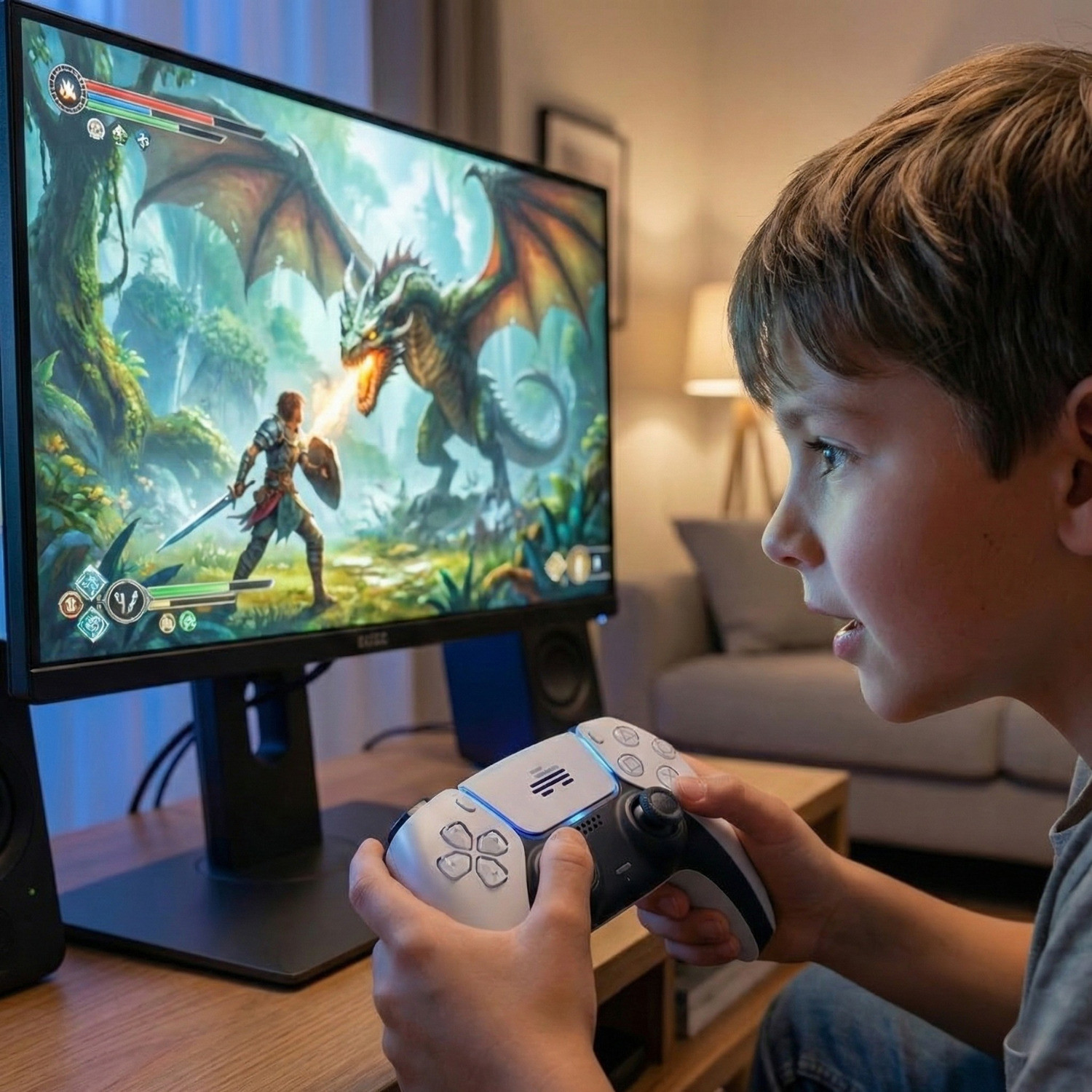 Image of Timkolas Compatible PS4 Z1 Gaming Series Wireless Controller PC & Cloud Gaming Support 08 Bluetooth Gamepad