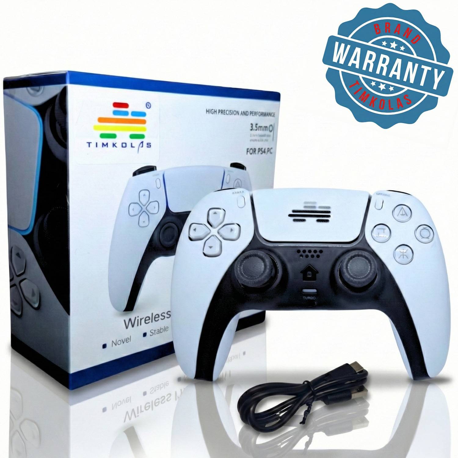 Timkolas Compatible PS4 Z1 Gaming Series Wireless Controller PC & Cloud Gaming Support_11 Bluetooth Gamepad