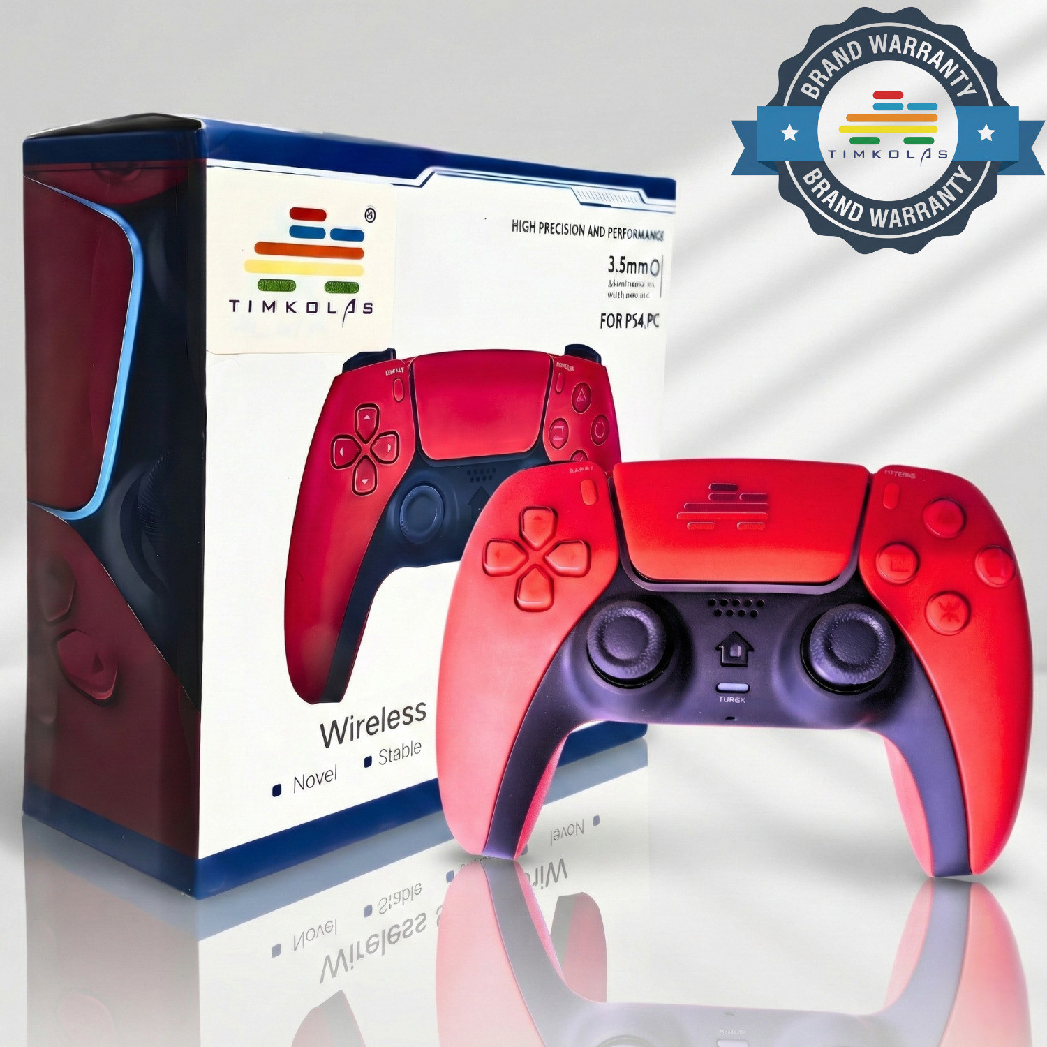 Image of Timkolas PS4 Compatible Z1 Gaming Series Wireless Controller PC & Cloud Gaming Support 21 Bluetooth Gamepad
