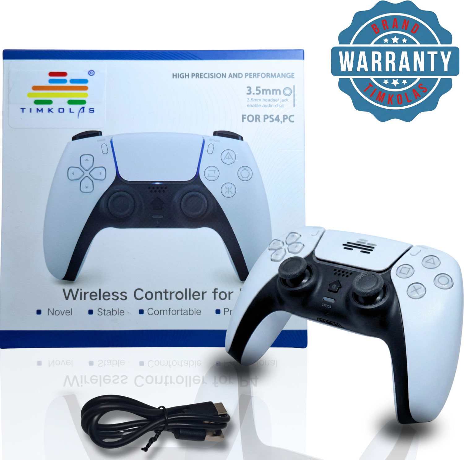 Image of Timkolas Compatible PS4 Z1 Gaming Series Wireless Controller PC & Cloud Gaming Support 09 Bluetooth Gamepad