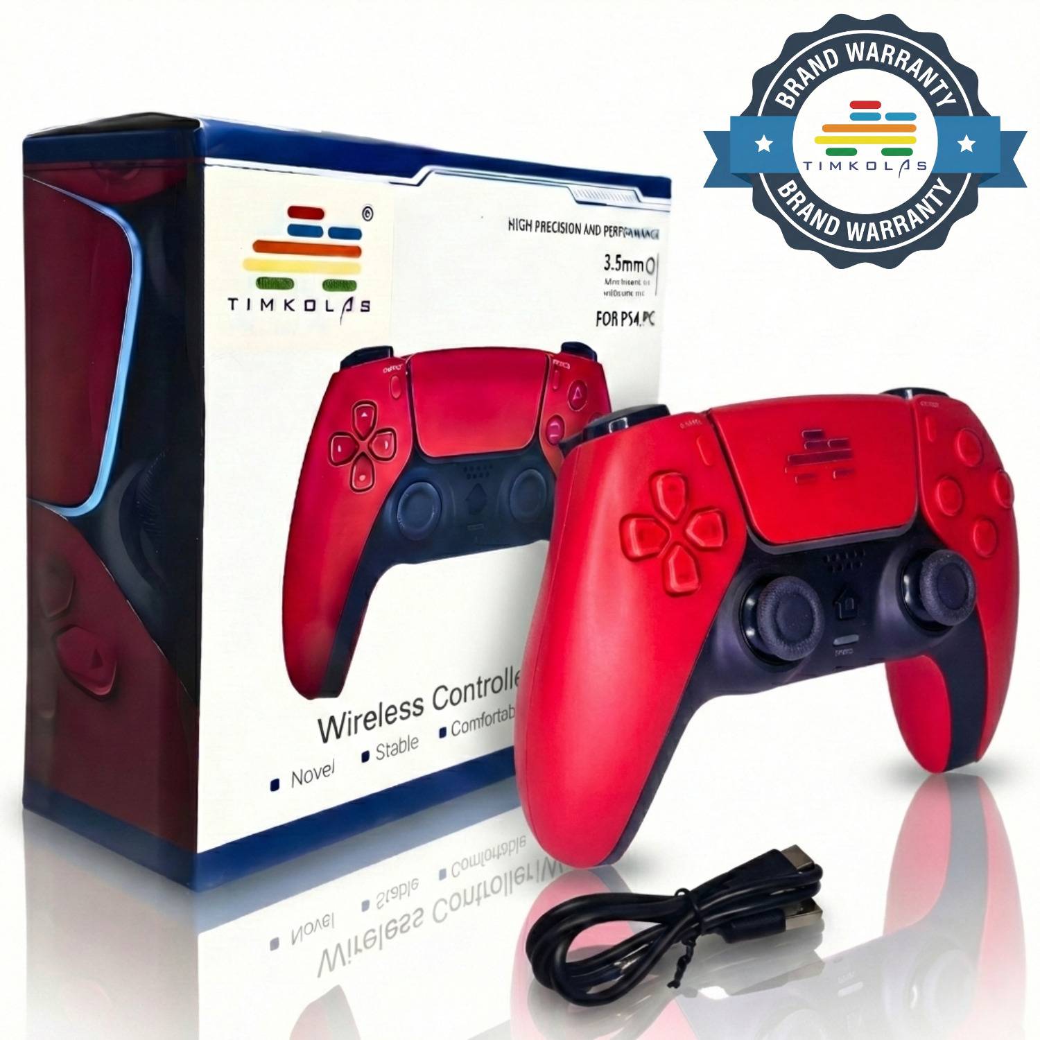 Timkolas PS4 Compatible Z1 Gaming Series Wireless Controller PC & Cloud Gaming Support_26 Bluetooth Gamepad