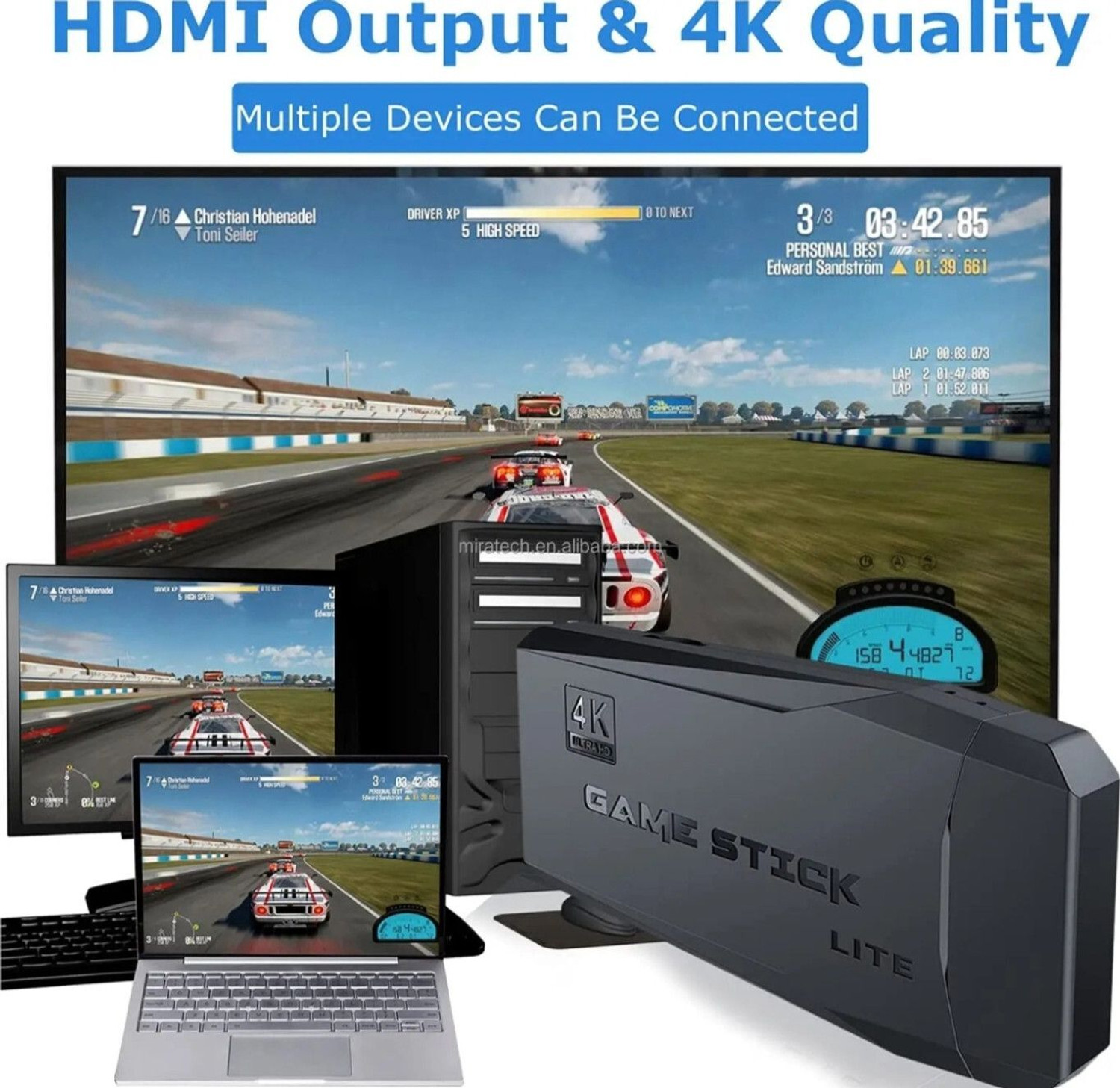 Image of Gharonda ABS Multi Language Multi Players Support 2.4g Wireless Controller M8 Gamepad USB USB Gamepad