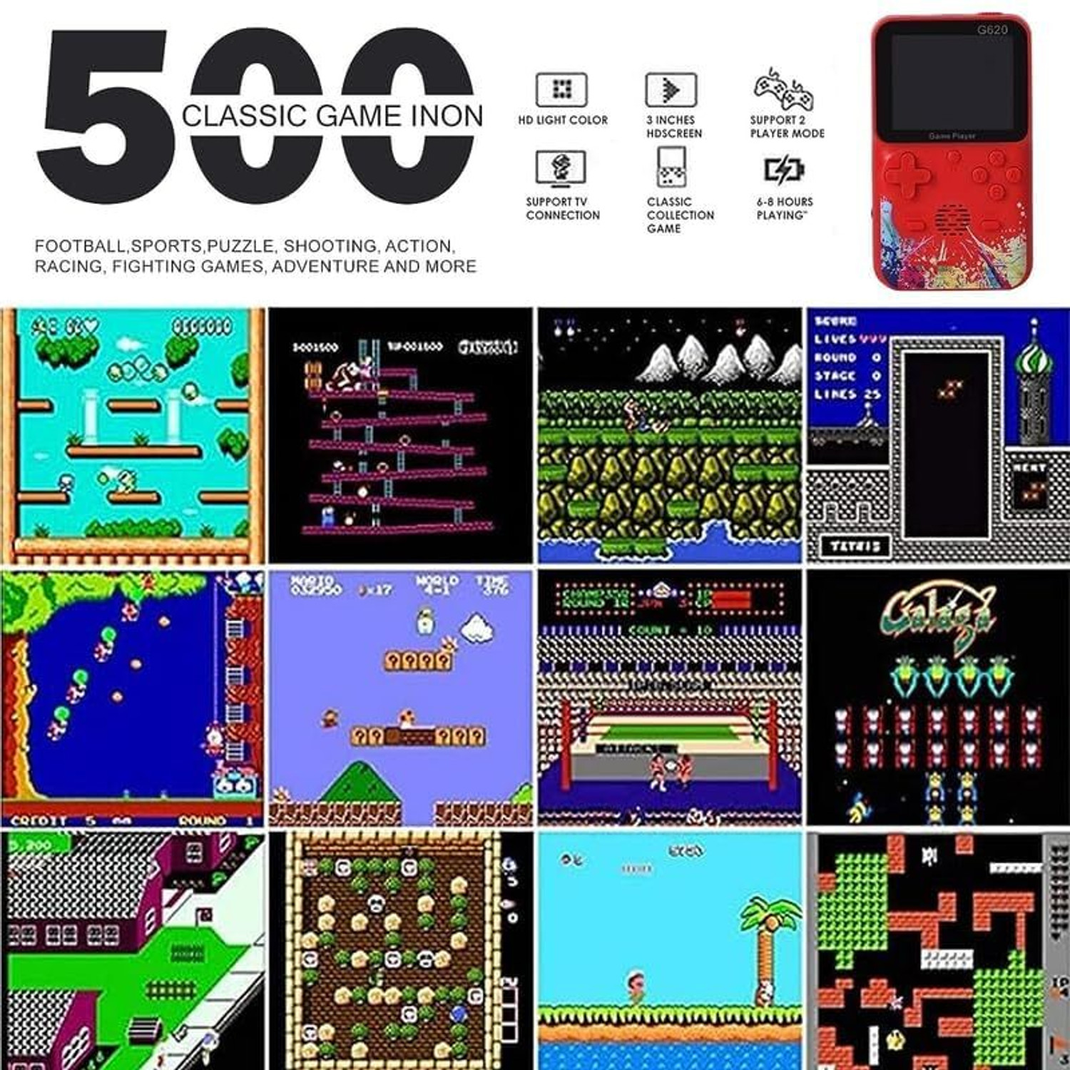 Image of Lipzie C445.X6.Video.Game+35AID17.G620.game.boy USB Gamepad
