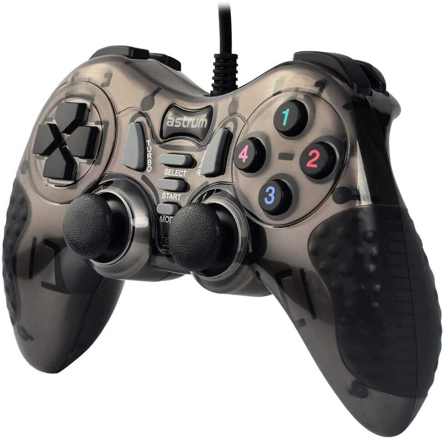 Image of ASTRUM Twin Dual Shock USB Wired Gamepad Joystick USB Gamepad