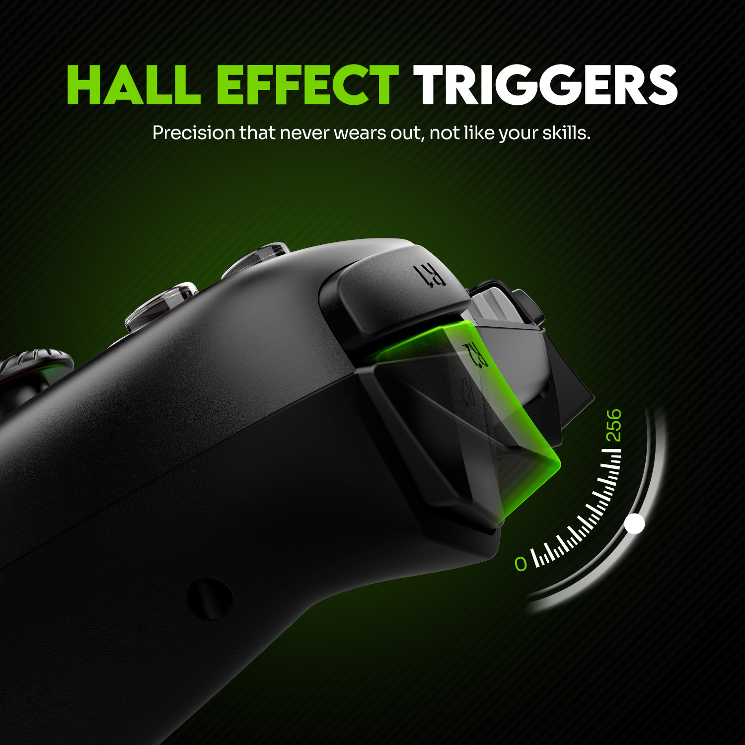 Image of SpinBot Arcade Smartphone Game Controller|Dual Vibration|Hall Effect|RGB Light|Bluetooth Bluetooth Gamepad