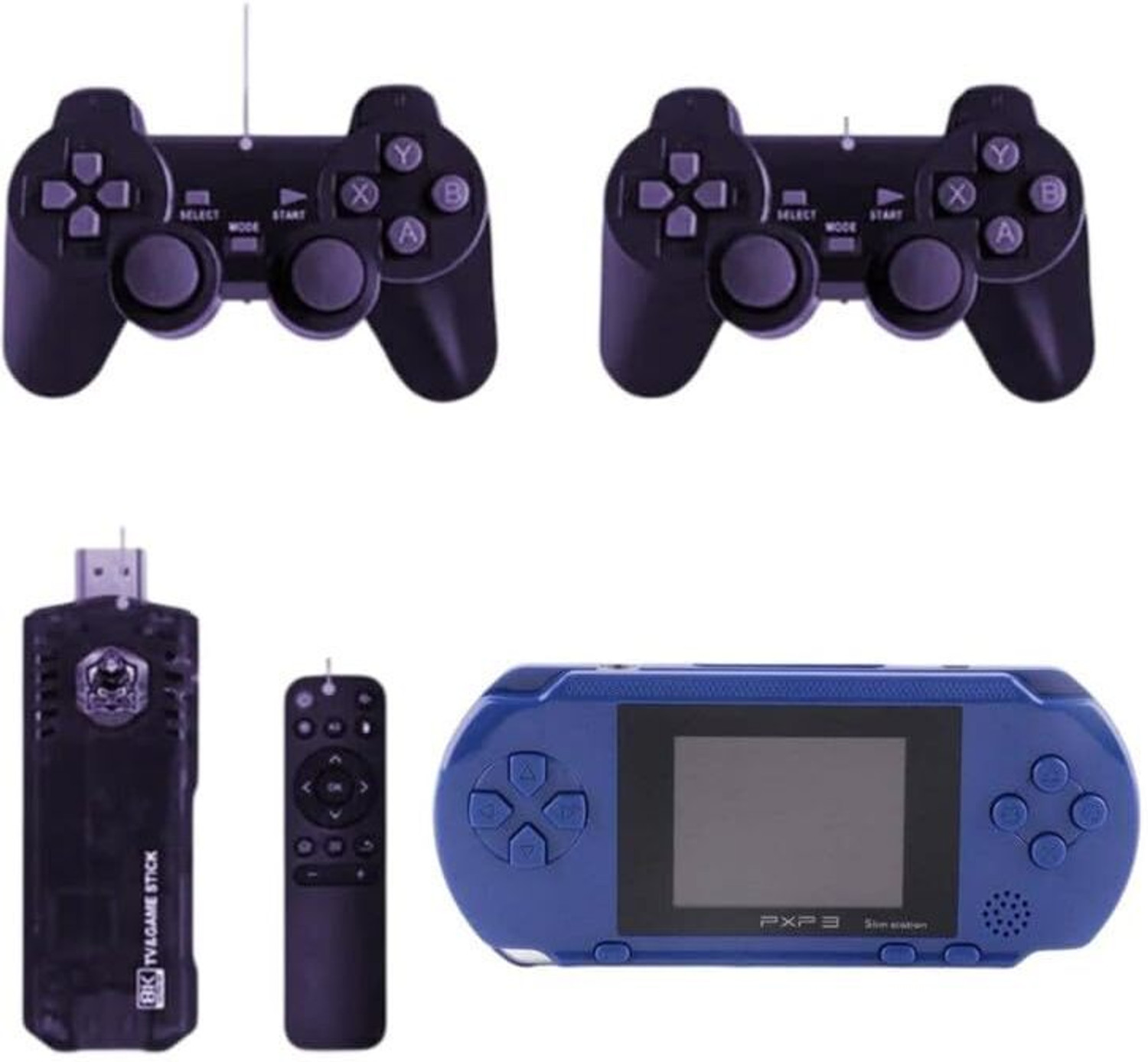 Image of Lipzie C438.96ABG10X8VideoGame+PVPLight3000Game USB Gamepad